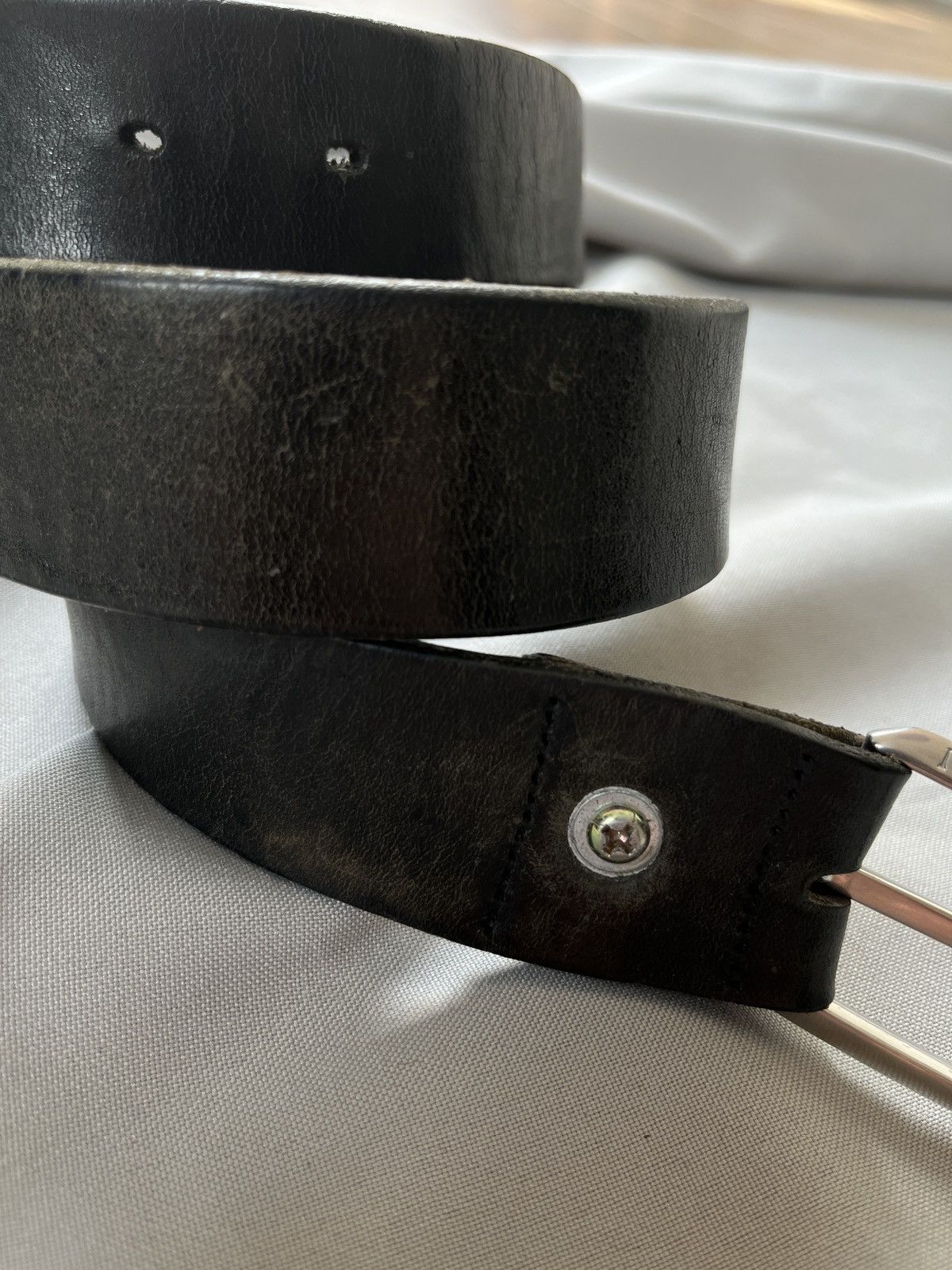 Bvlgari BVLGARI Leather Belt Size ONE SIZE - 6 Thumbnail