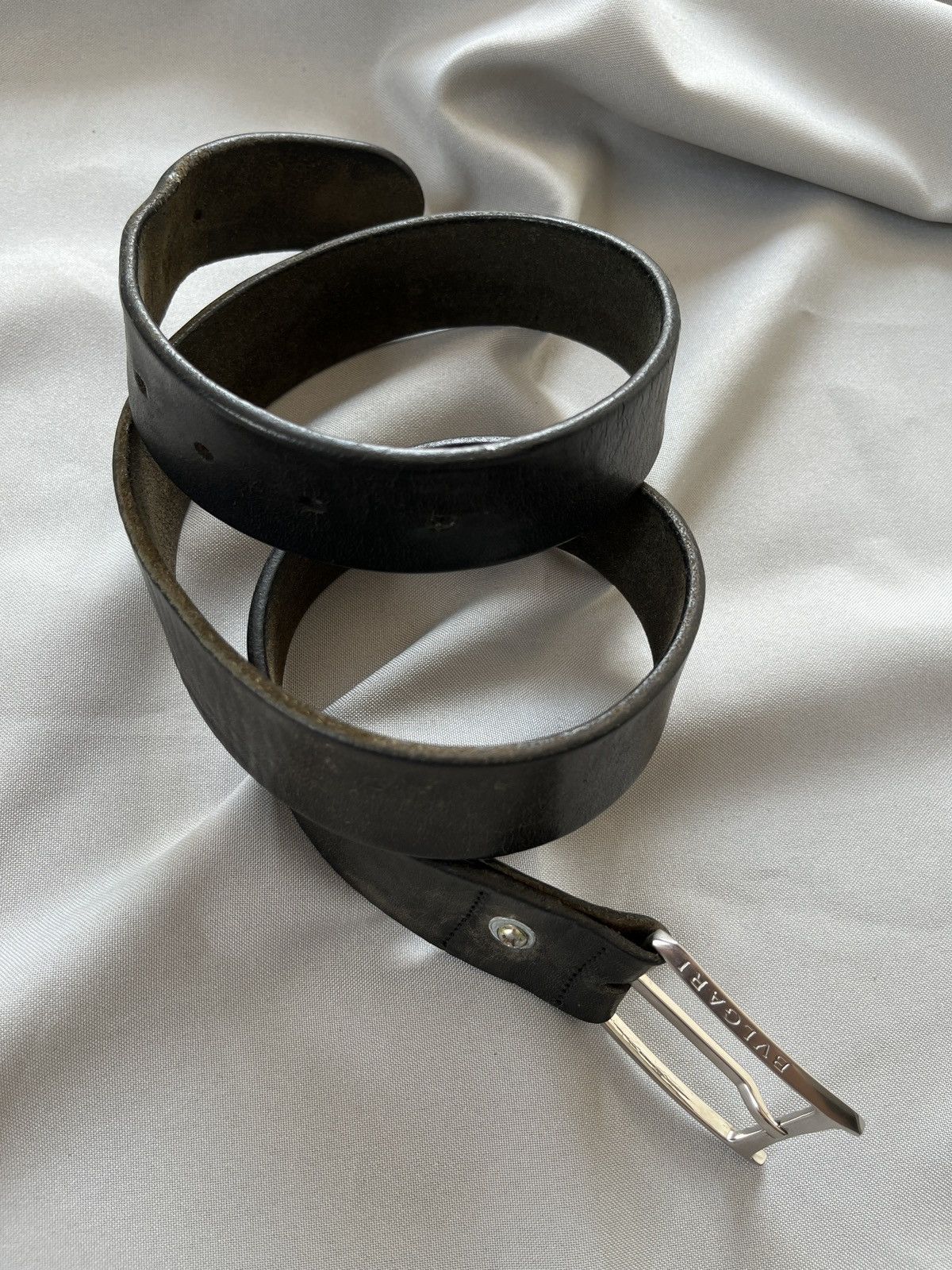 Bvlgari BVLGARI Leather Belt Size ONE SIZE - 4 Thumbnail