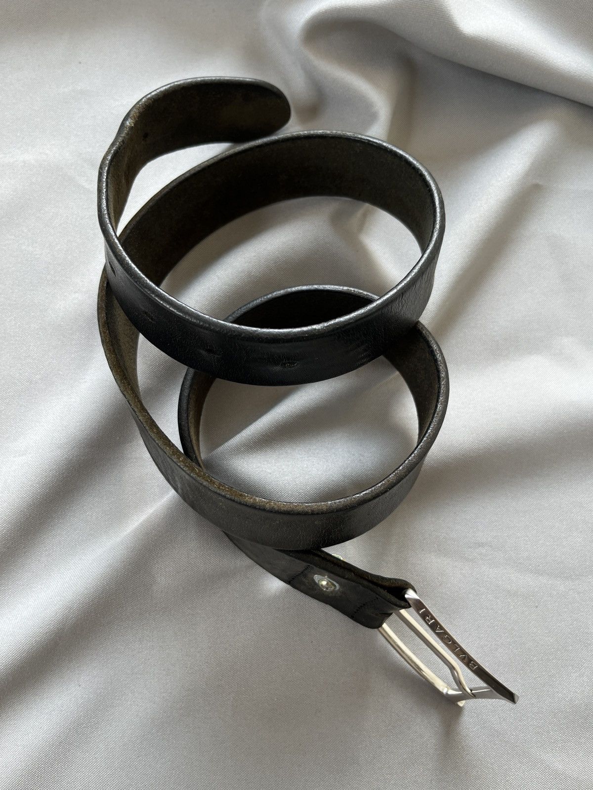 Bvlgari BVLGARI Leather Belt Size ONE SIZE - 7 Thumbnail