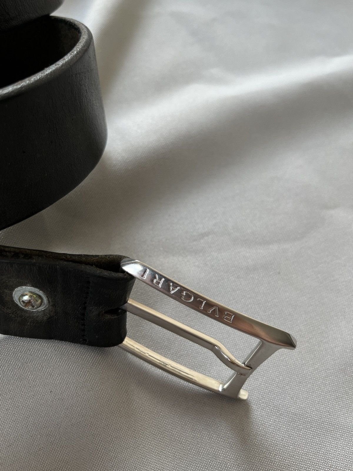 Bvlgari BVLGARI Leather Belt Size ONE SIZE - 5 Thumbnail