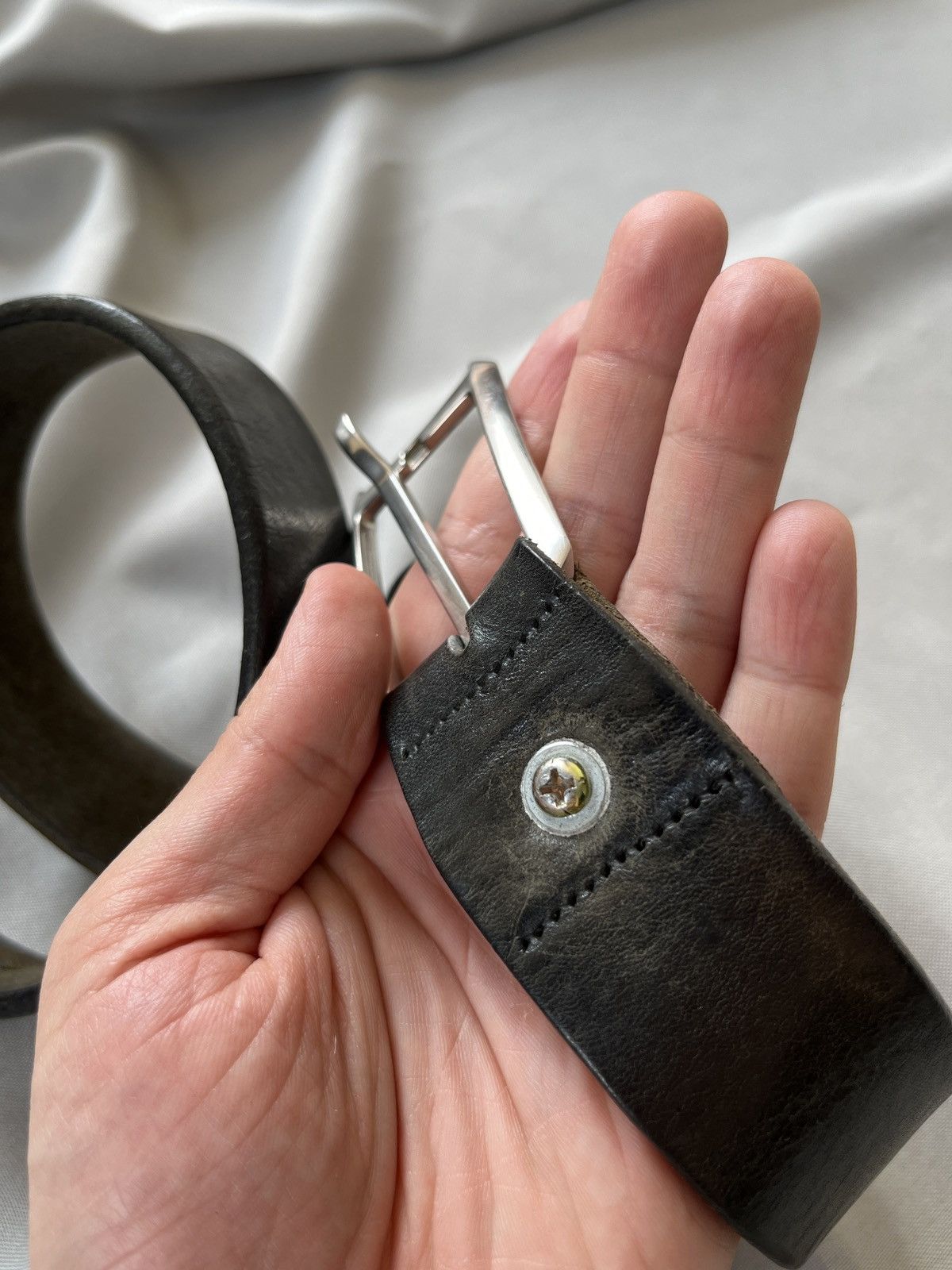 Bvlgari BVLGARI Leather Belt Size ONE SIZE - 9 Thumbnail