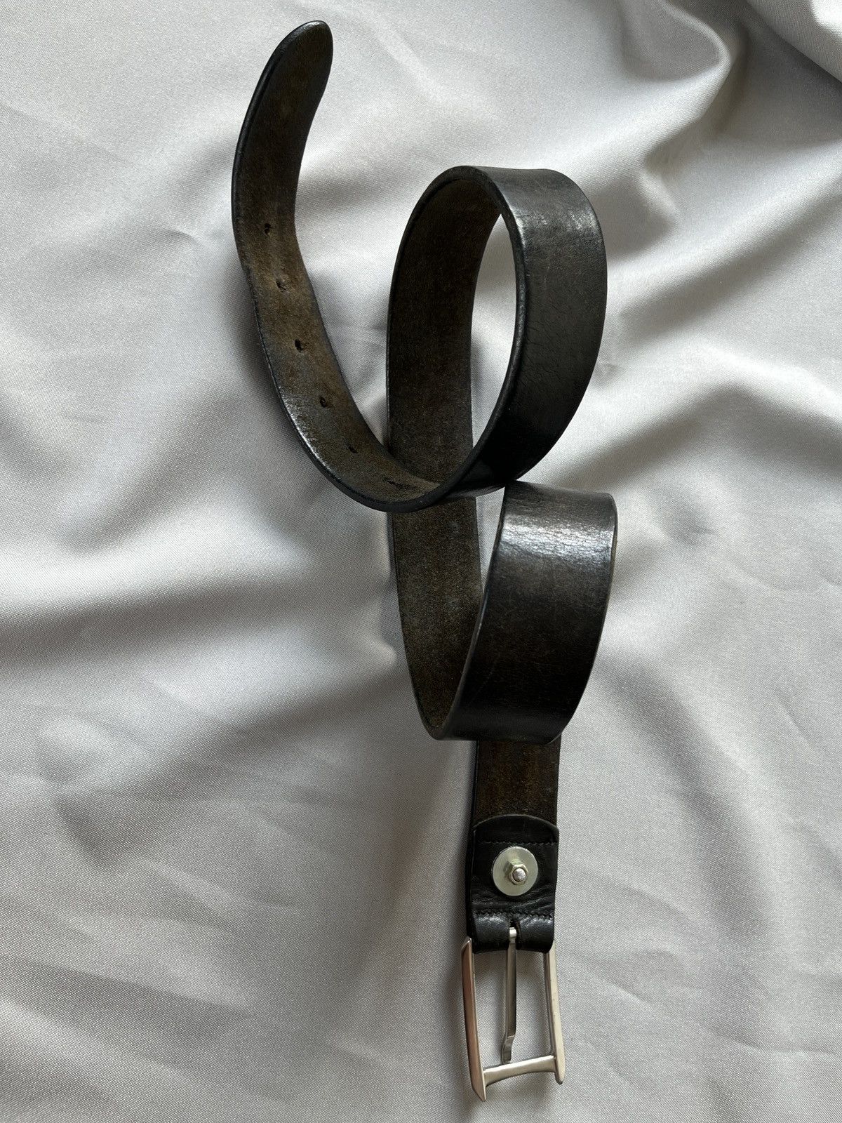 Bvlgari BVLGARI Leather Belt Size ONE SIZE - 13 Thumbnail