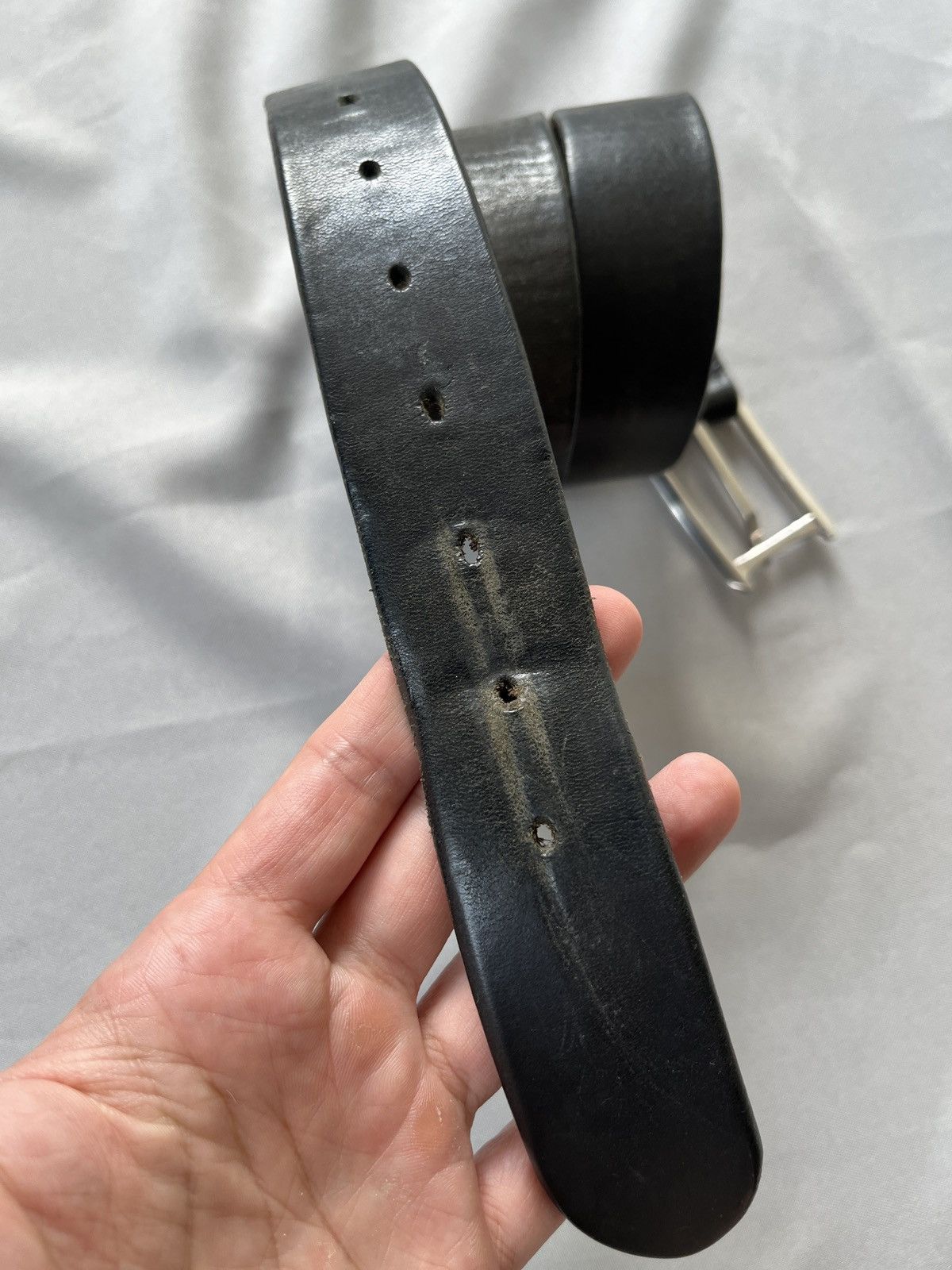 Bvlgari BVLGARI Leather Belt Size ONE SIZE - 17 Thumbnail