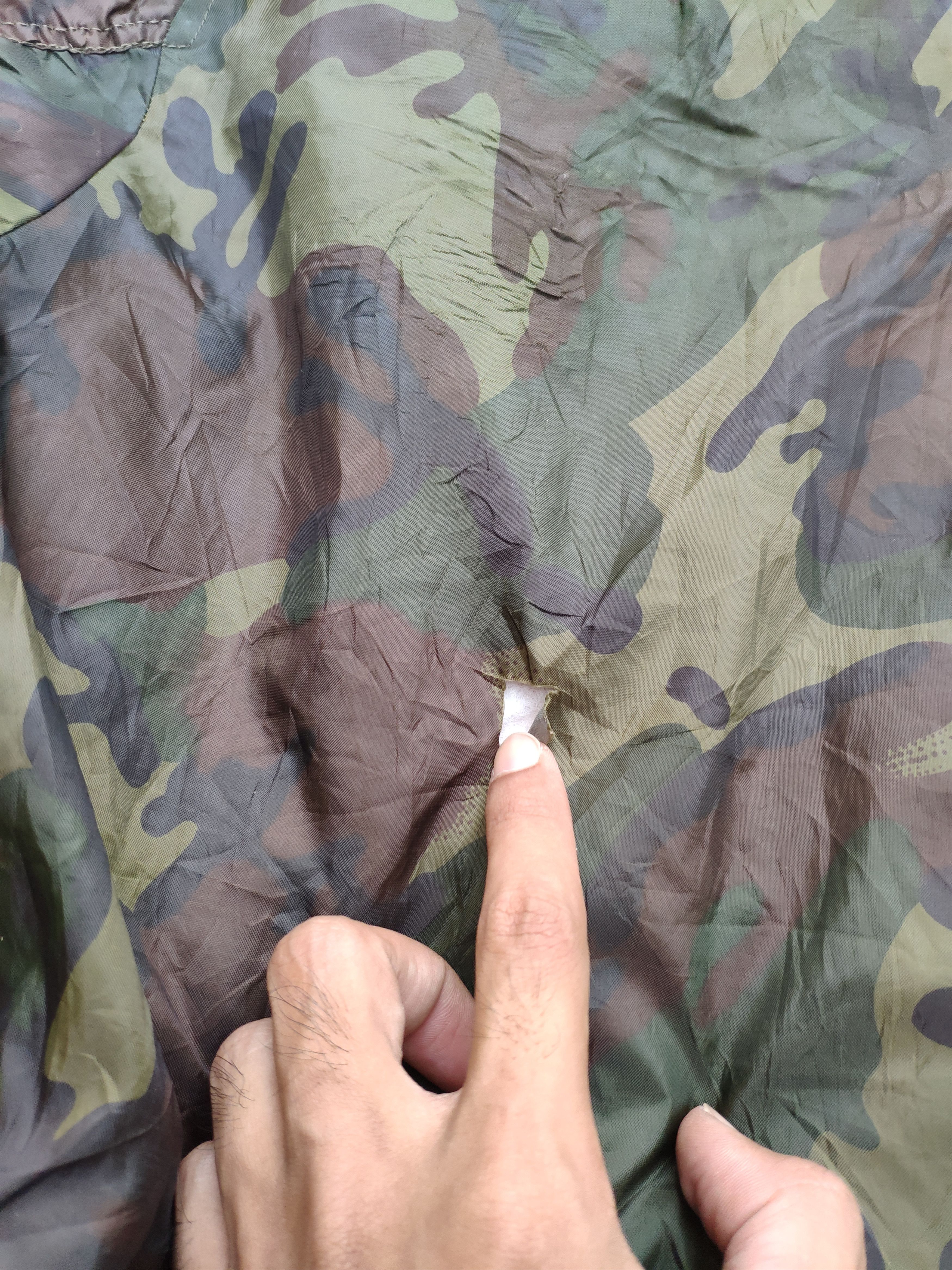 Vintage Vintage Flyers Man Bomber Jacket Camouflage Reversible Size US L / EU 52-54 / 3 - 9 Thumbnail