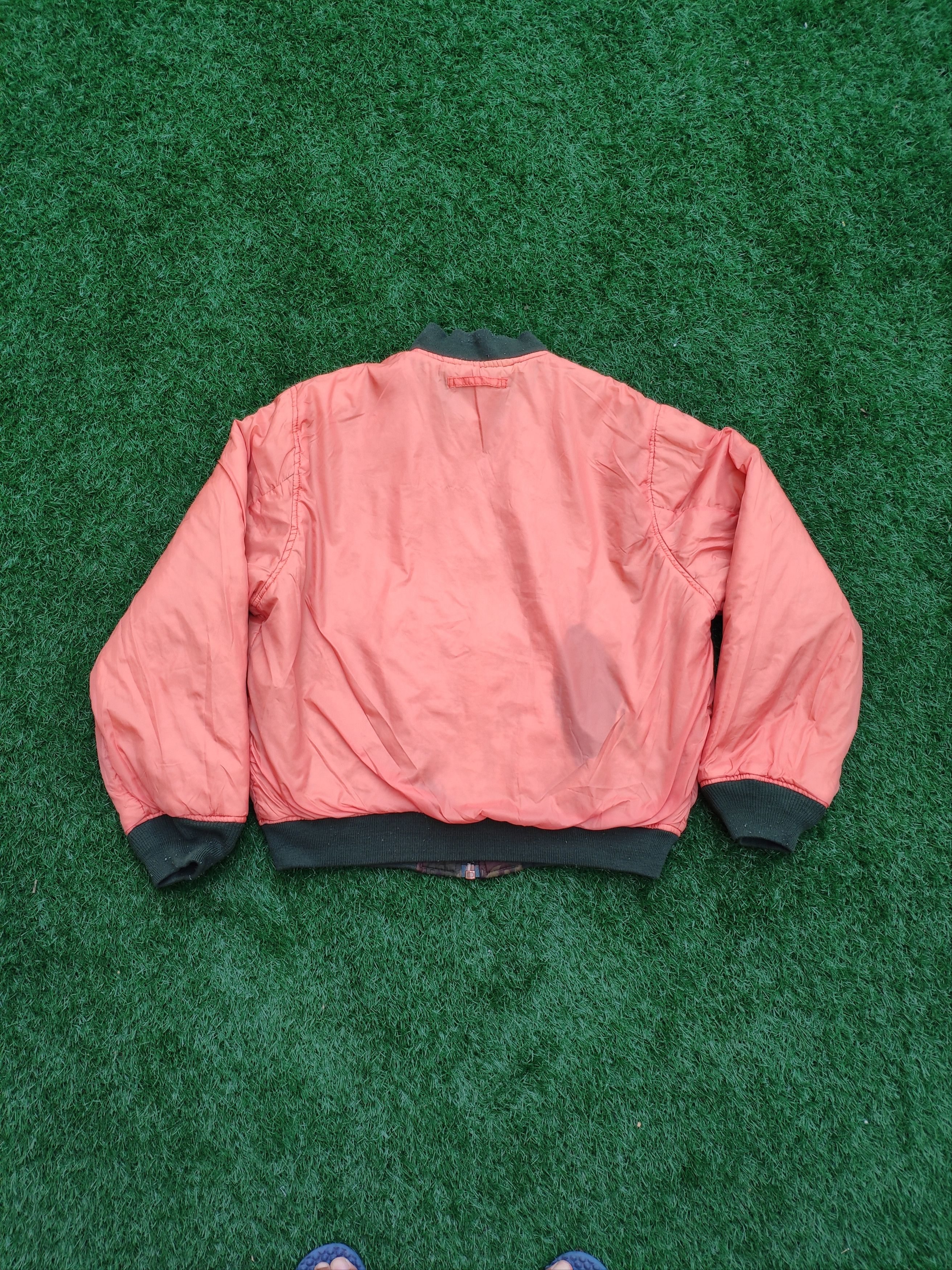 Vintage Vintage Flyers Man Bomber Jacket Camouflage Reversible Size US L / EU 52-54 / 3 - 20 Thumbnail