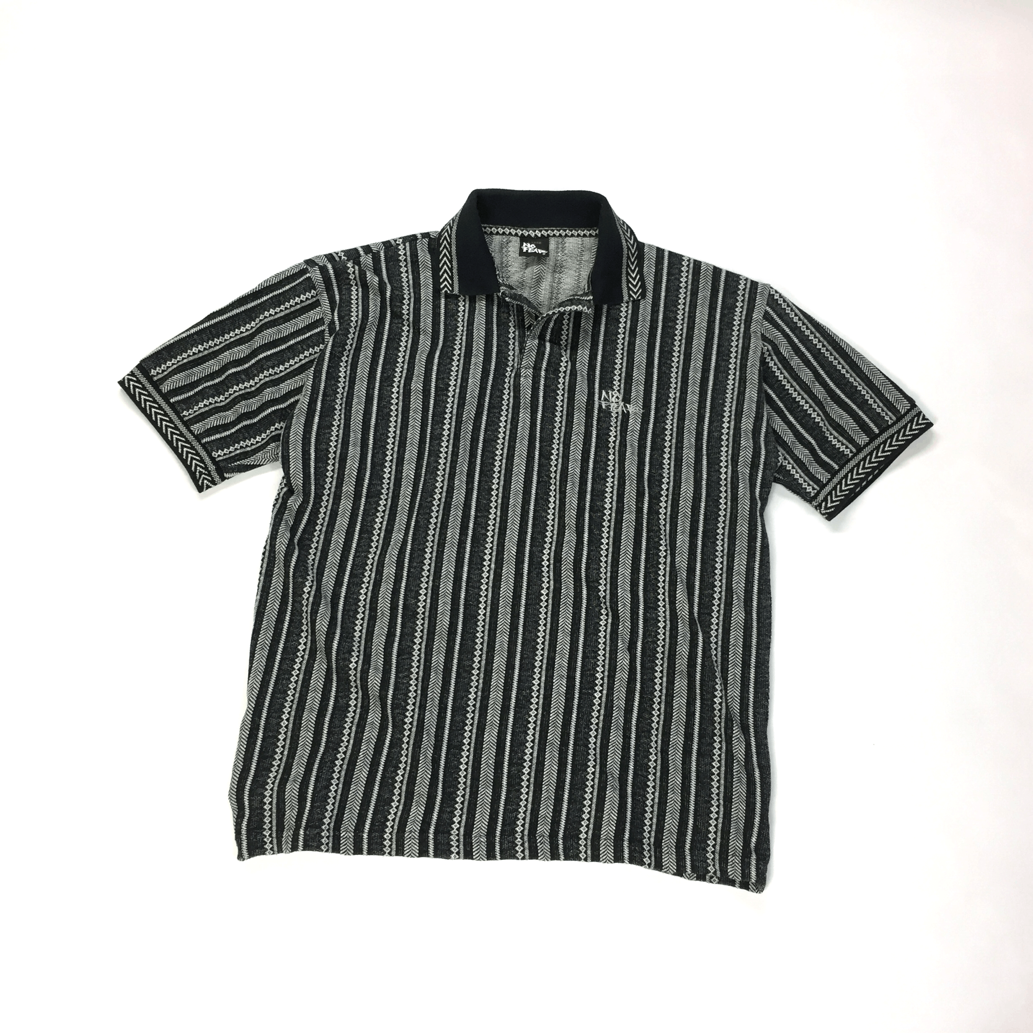 No Fear × Vintage No Fear Vintage Polo t shirt Size US L / EU 52-54 / 3 - 1 Thumbnail