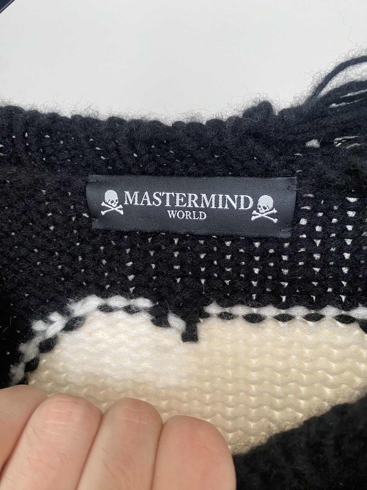 Mastermind Japan Mastermind World Cashmere Jumper Size US M / EU 48-50 / 2 - 7 Thumbnail