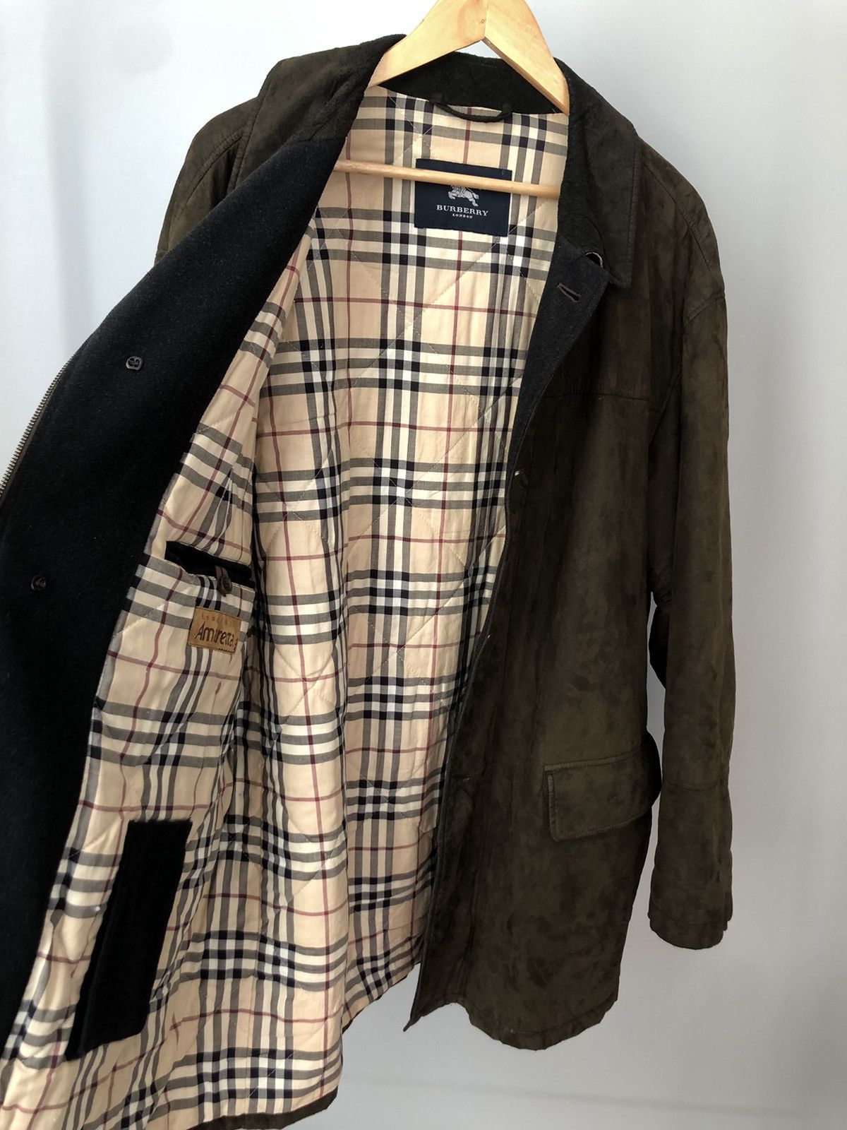 Burberry × Vintage Burberry amaretta trench coat 90’s Size US L / EU 52-54 / 3 - 6 Thumbnail