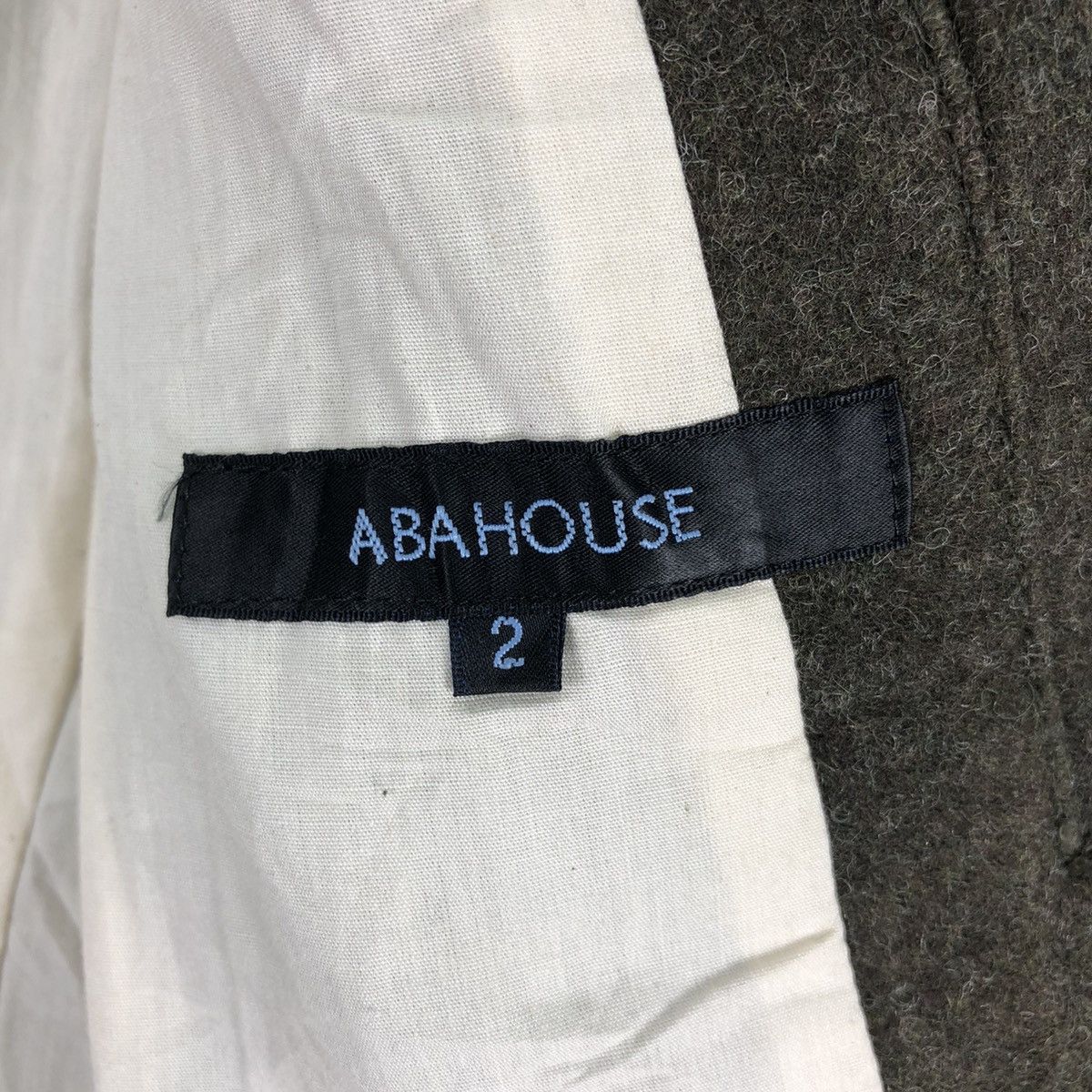 ABAHOUSE Vintage 90's Wool Thrashed Design Jacket Punk by Abahouse Size US S / EU 44-46 / 1 - 16 Thumbnail