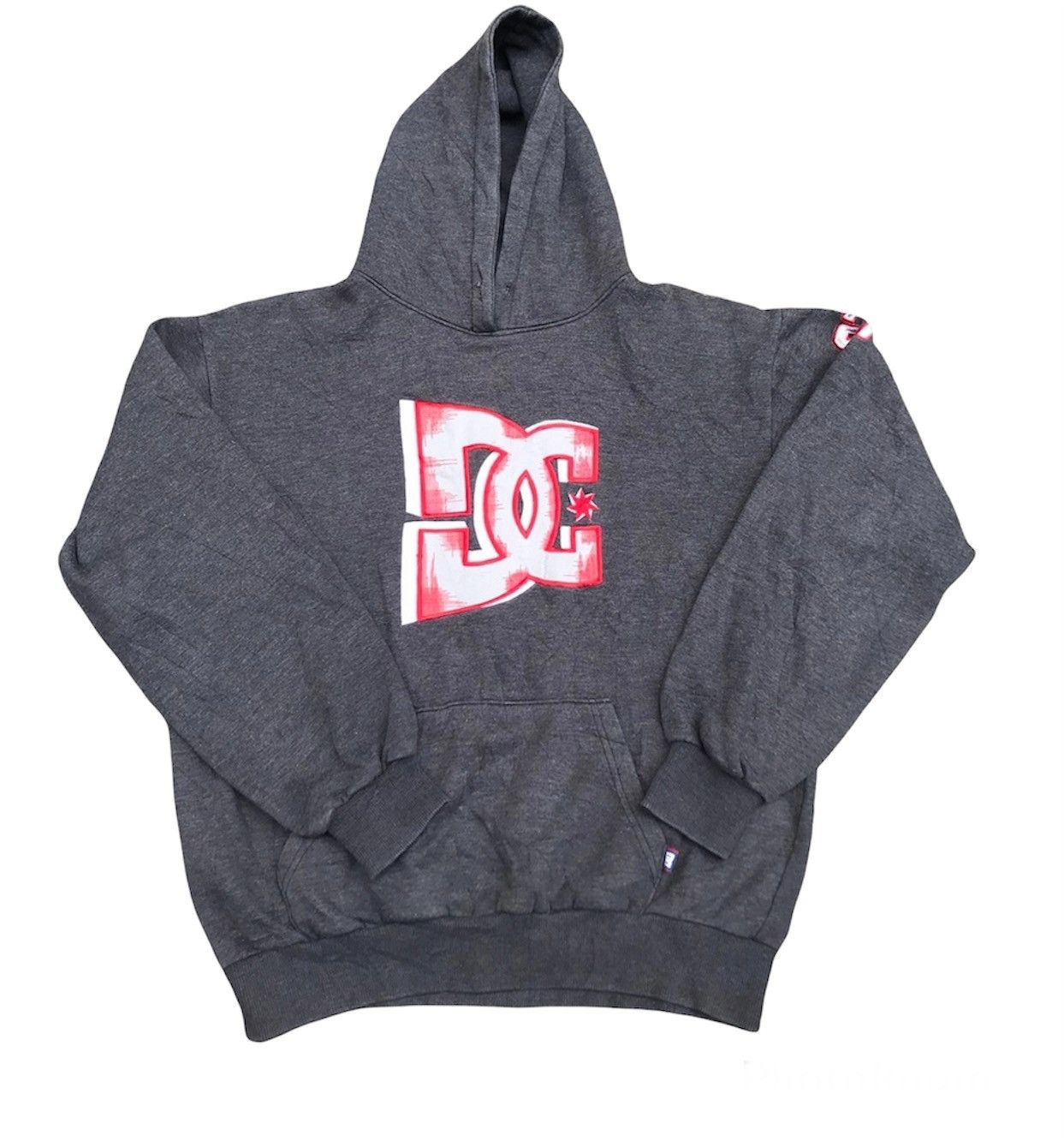 DC DC SHOE CO USA hoodie big logo Size US L / EU 52-54 / 3 - 1 Thumbnail