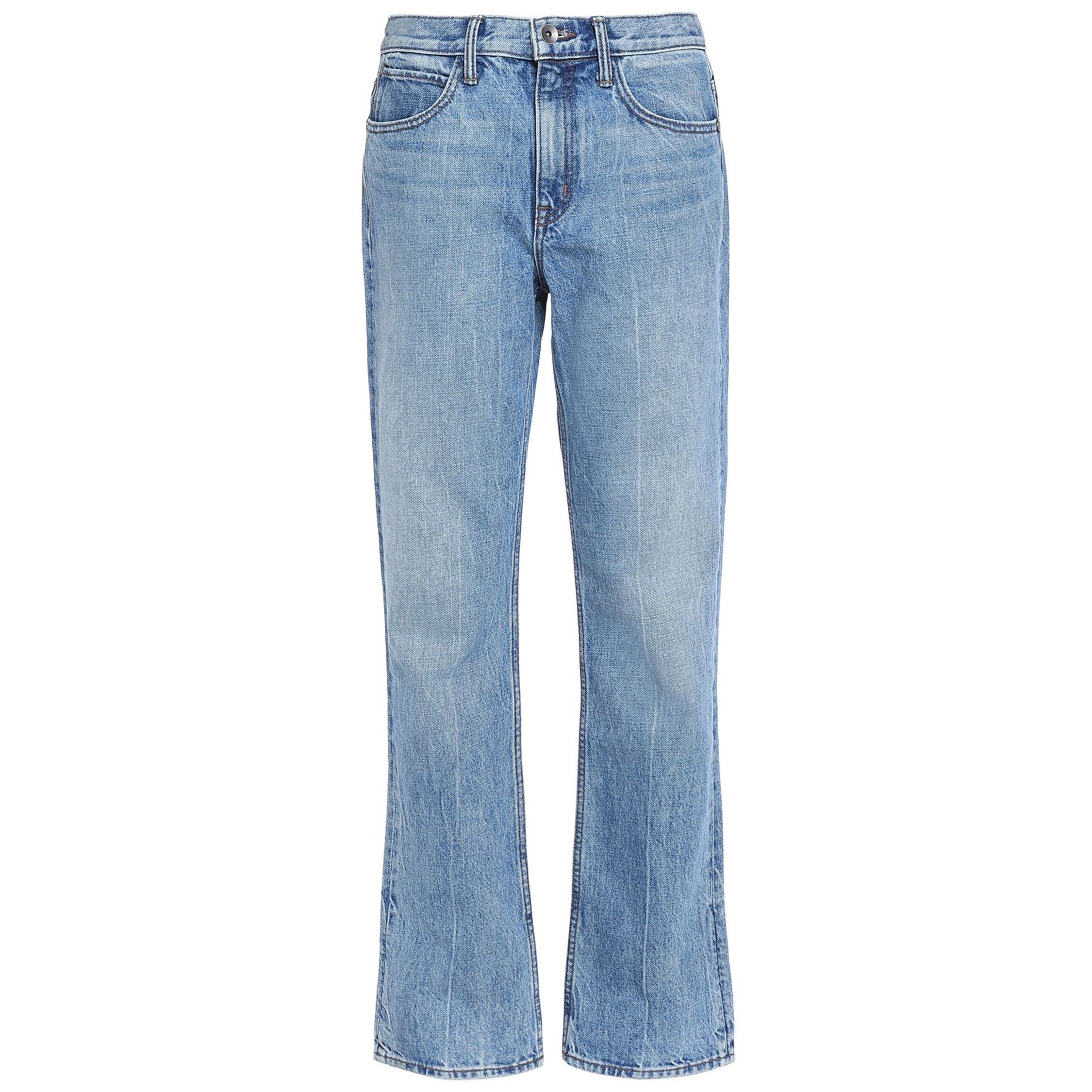 Helmut Lang HELMUT LANG light blue boyfriend jeans 28 Size 28" / US 6 / IT 42 - 1 Thumbnail