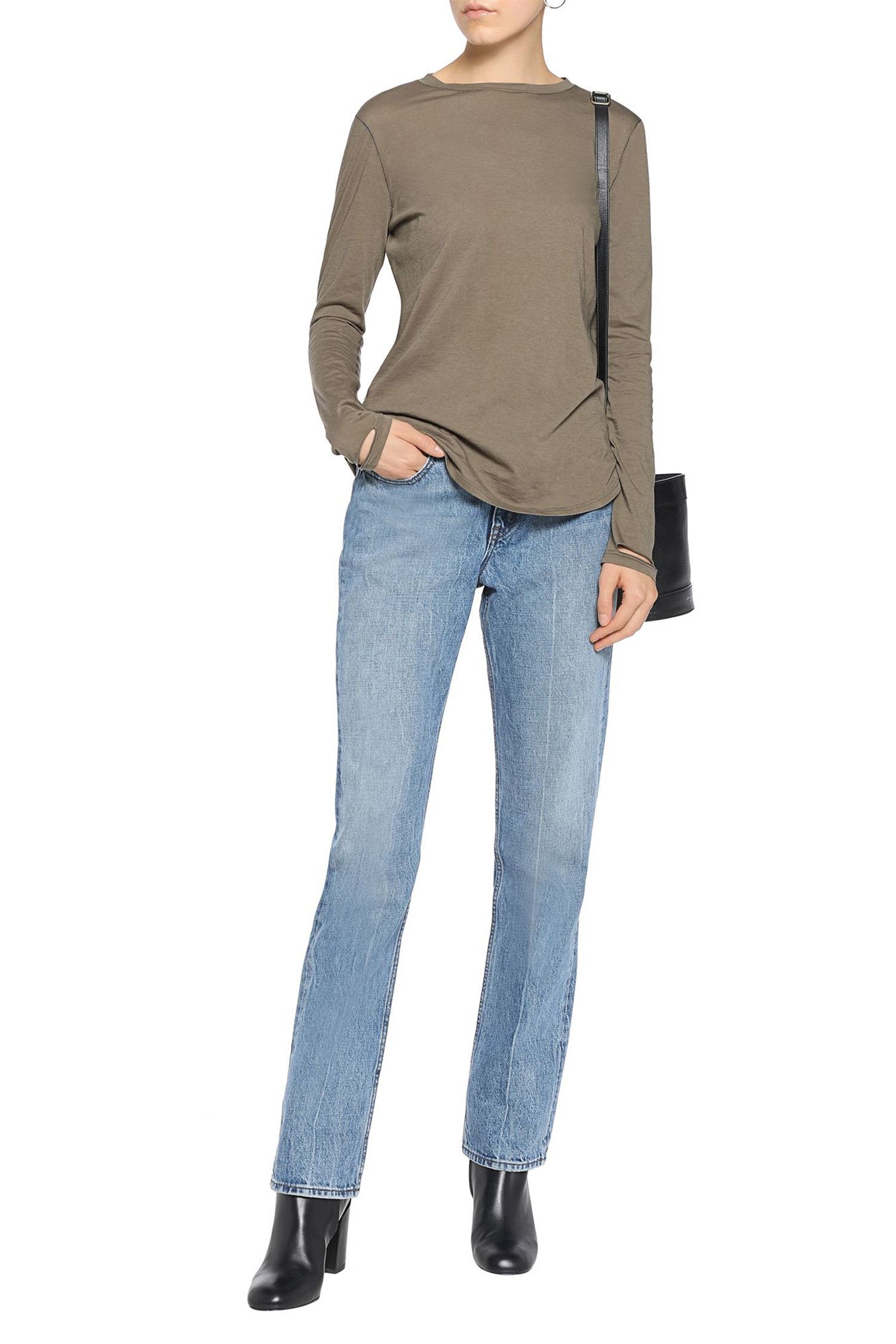 Helmut Lang HELMUT LANG light blue boyfriend jeans 28 Size 28" / US 6 / IT 42 - 2 Thumbnail