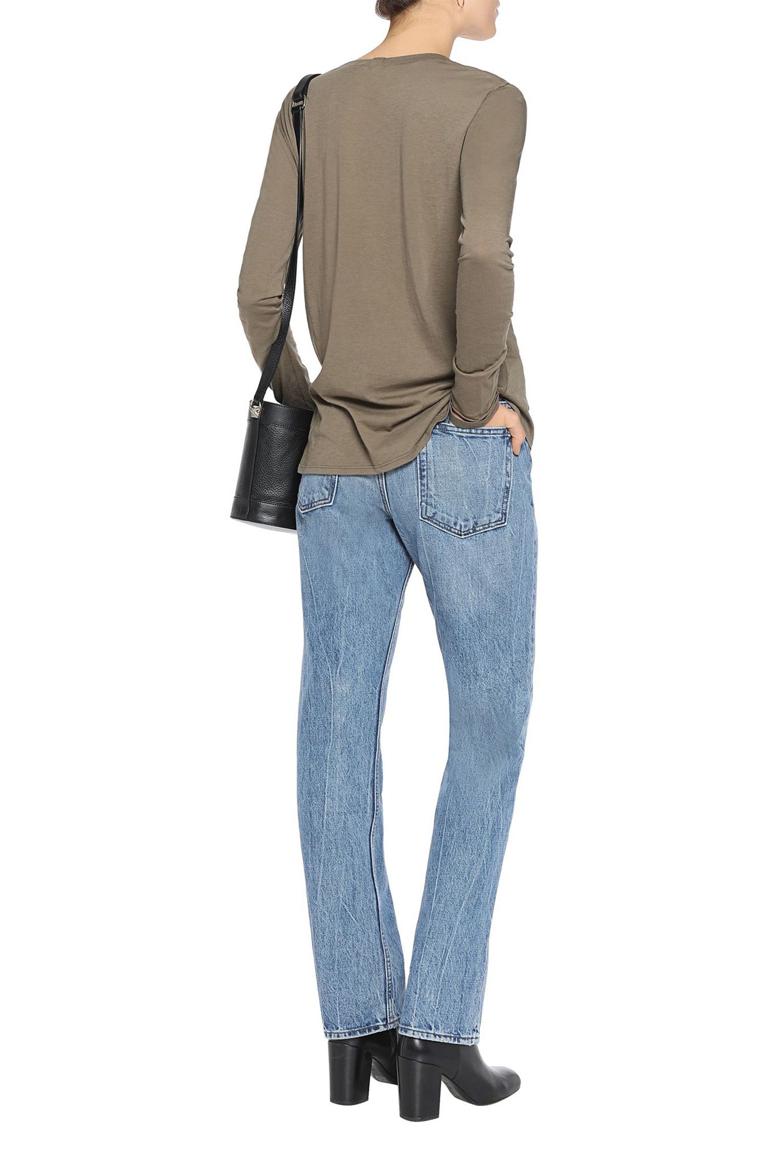 Helmut Lang HELMUT LANG light blue boyfriend jeans 28 Size 28" / US 6 / IT 42 - 3 Thumbnail