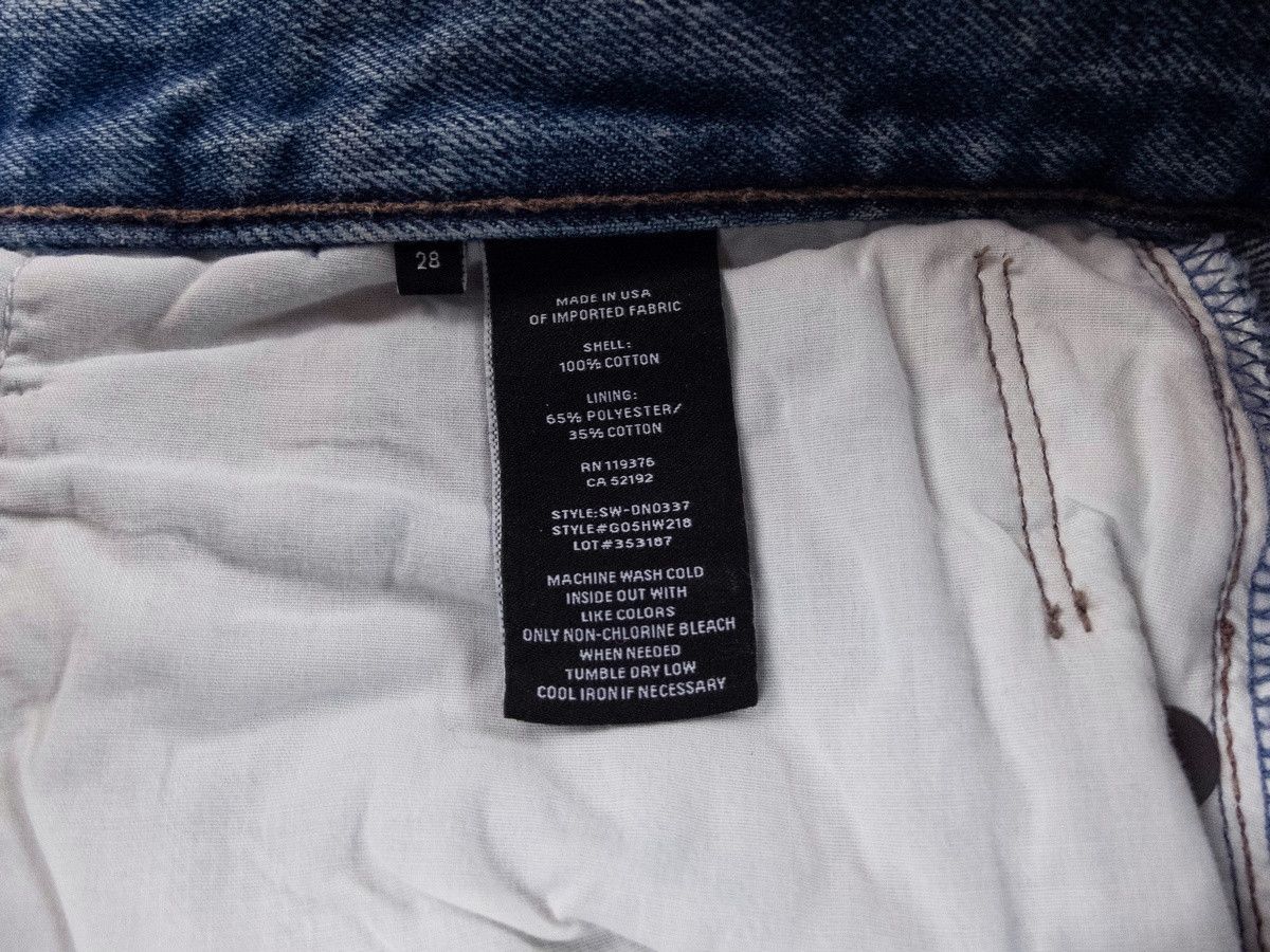 Helmut Lang HELMUT LANG light blue boyfriend jeans 28 Size 28" / US 6 / IT 42 - 9 Thumbnail