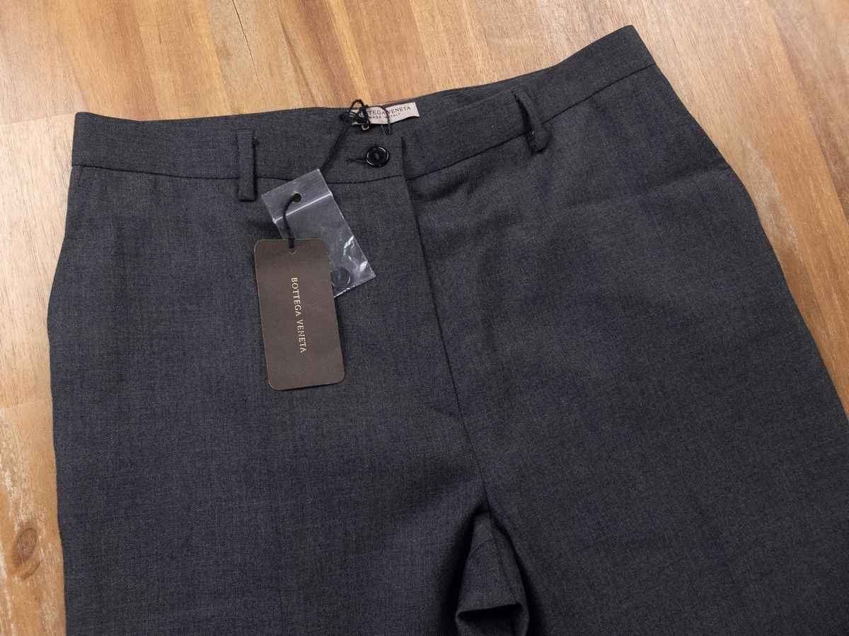 Bottega Veneta BOTTEGA VENETA gray wool pants trousers 6 US / 42 IT q Size 28" / US 6 / IT 42 - 2 Thumbnail