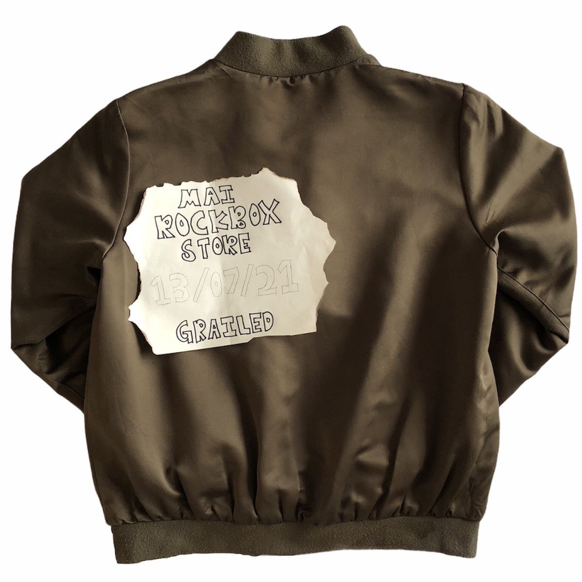 Japanese Brand Vintage Bomber Style Jacket Riversable by Heart Market Size US S / EU 44-46 / 1 - 6 Thumbnail