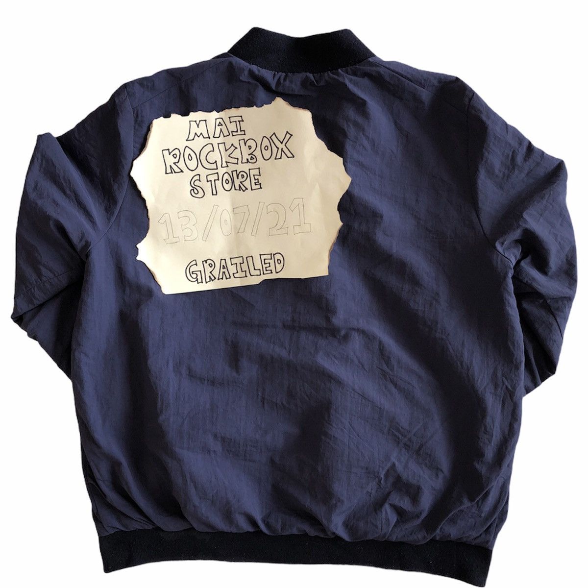 Japanese Brand Vintage Bomber Style Jacket Riversable by Heart Market Size US S / EU 44-46 / 1 - 5 Thumbnail
