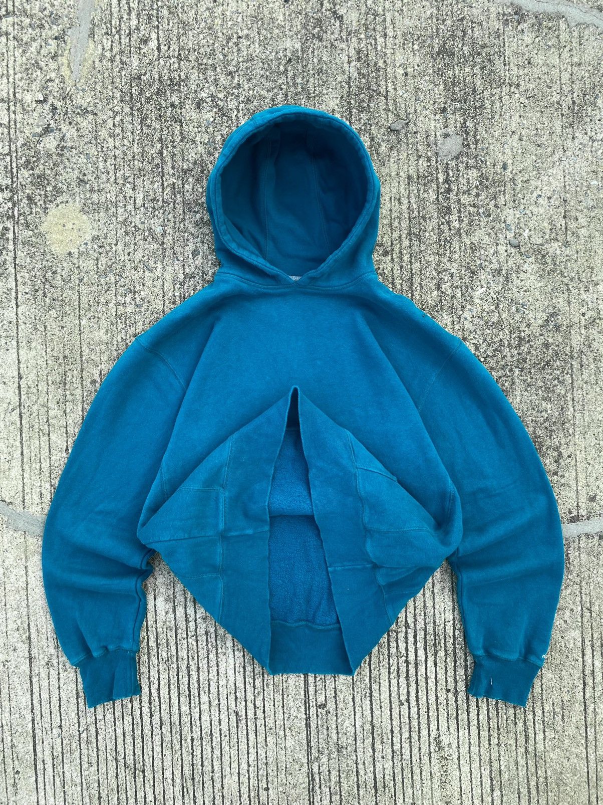 Russell Athletic Vintage Russell Athletic Hoodie (Blue Green) Size US XL / EU 56 / 4 - 2 Thumbnail