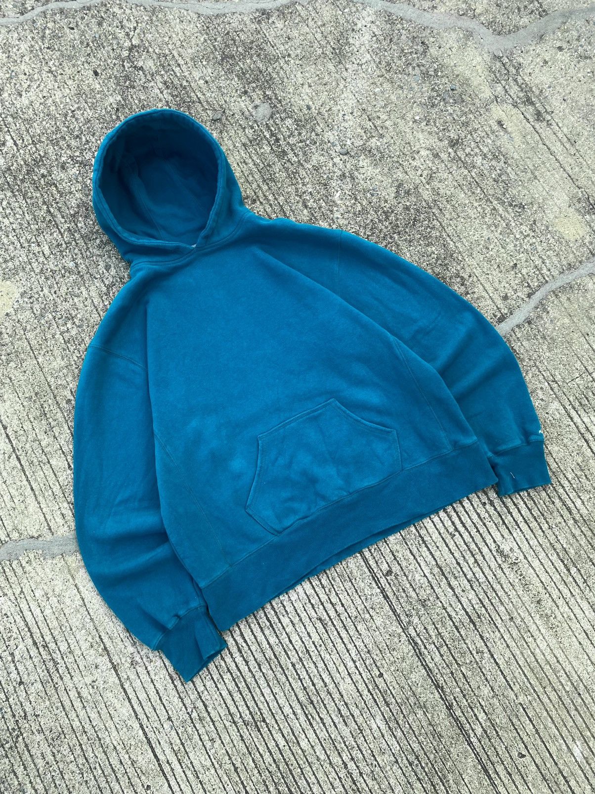 Russell Athletic Vintage Russell Athletic Hoodie (Blue Green) Size US XL / EU 56 / 4 - 3 Thumbnail