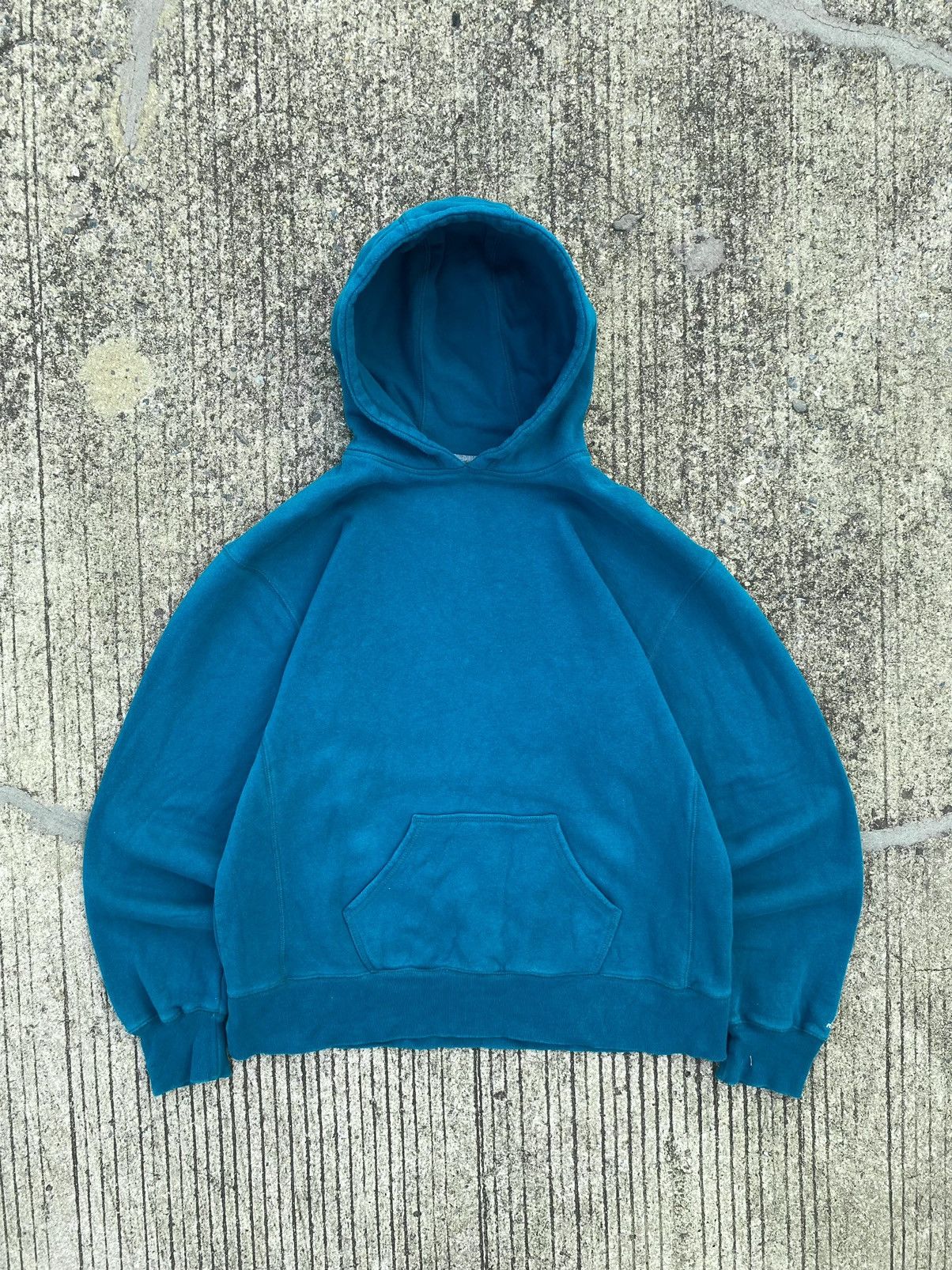 Russell Athletic Vintage Russell Athletic Hoodie (Blue Green) Size US XL / EU 56 / 4 - 1 Thumbnail