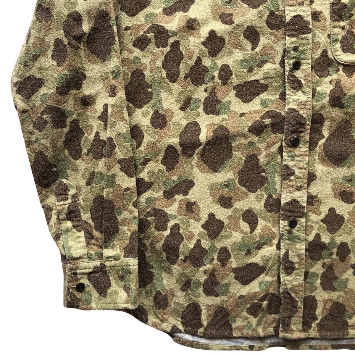 United Arrows Vintage Frogskin Camouflage Shirts by United Arrow Size US M / EU 48-50 / 2 - 4 Thumbnail