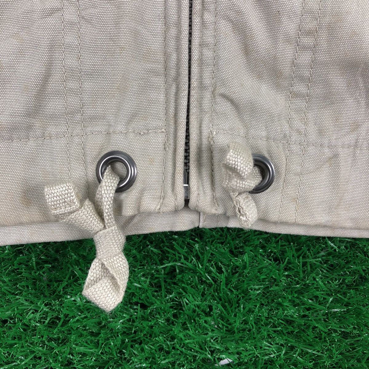 Uniqlo Vintage 90's Uniqlo Windbreaker Zipper Hoodie Twill Cotton Size US M / EU 48-50 / 2 - 8 Thumbnail