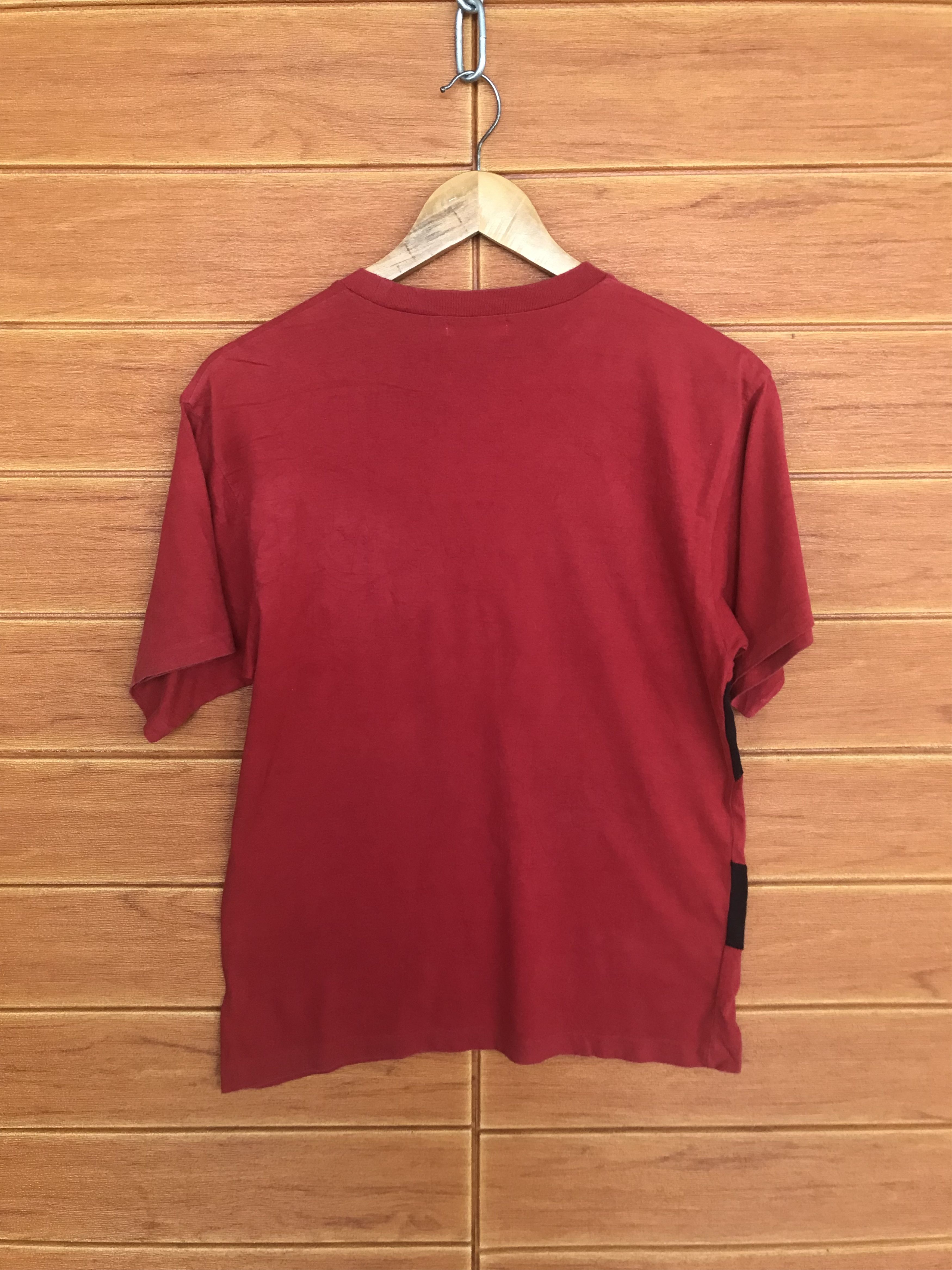 Issey Miyake Issey Miyake Tsumori Chisato IS Big Logo Patchwork T-Shirt Size US M / EU 48-50 / 2 - 8 Thumbnail