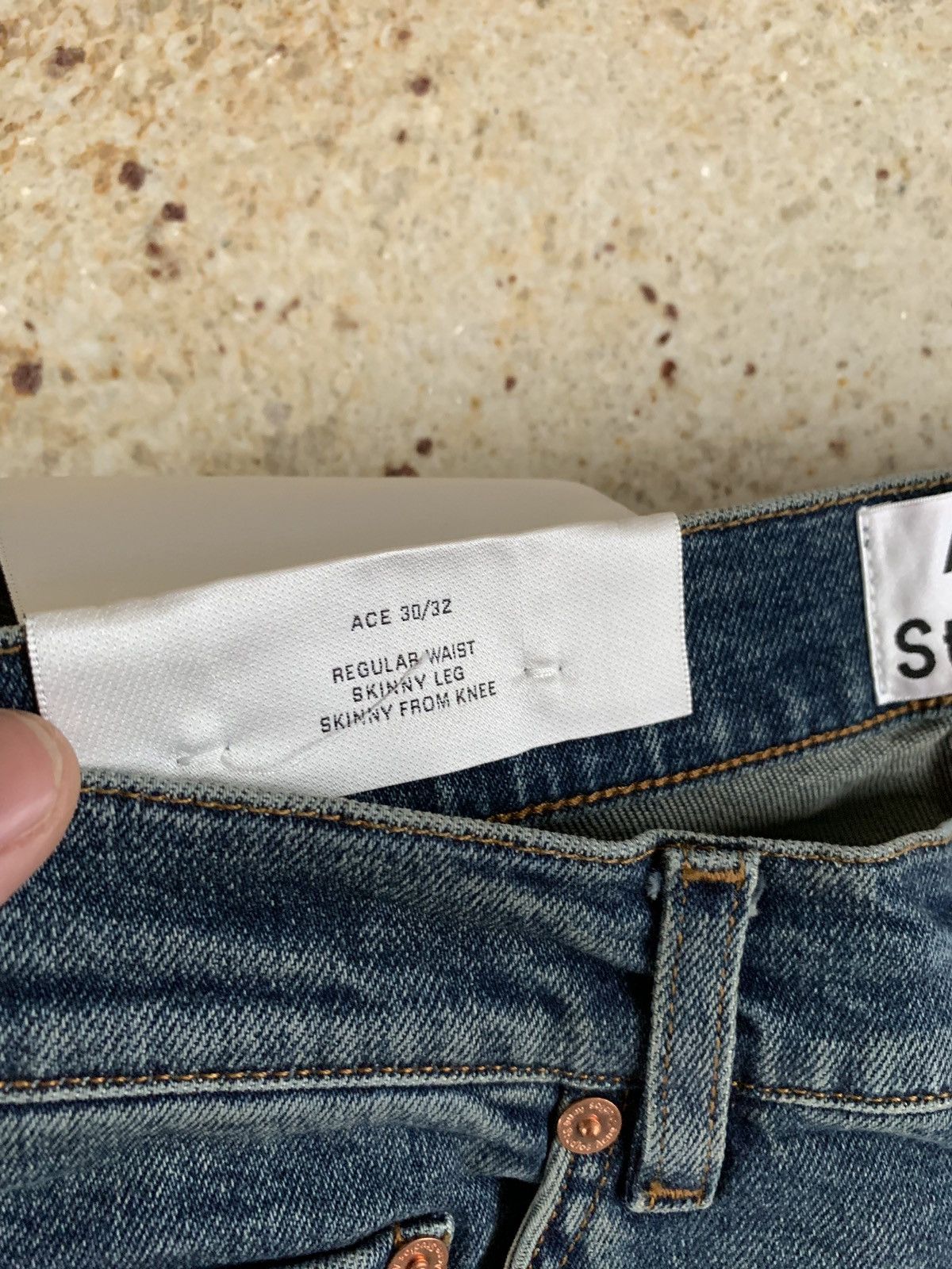 Acne Studios 30 x 32 Ace Denim in STR Vintage Size US 30 / EU 46 - 6 Thumbnail