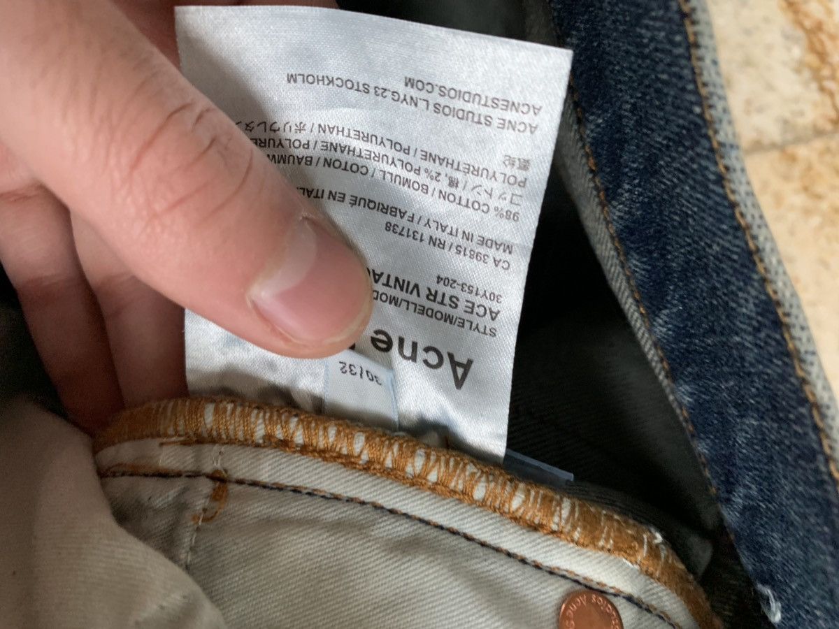 Acne Studios 30 x 32 Ace Denim in STR Vintage Size US 30 / EU 46 - 10 Thumbnail