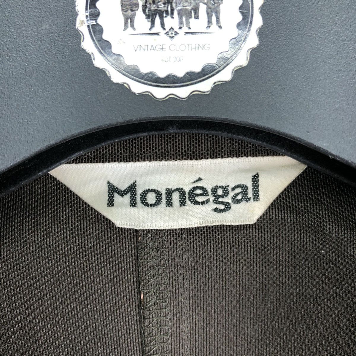 Japanese Brand Vintage 80's Monegal Women Jacket Transparent Fabric Size XS / US 0-2 / IT 36-38 - 10 Thumbnail