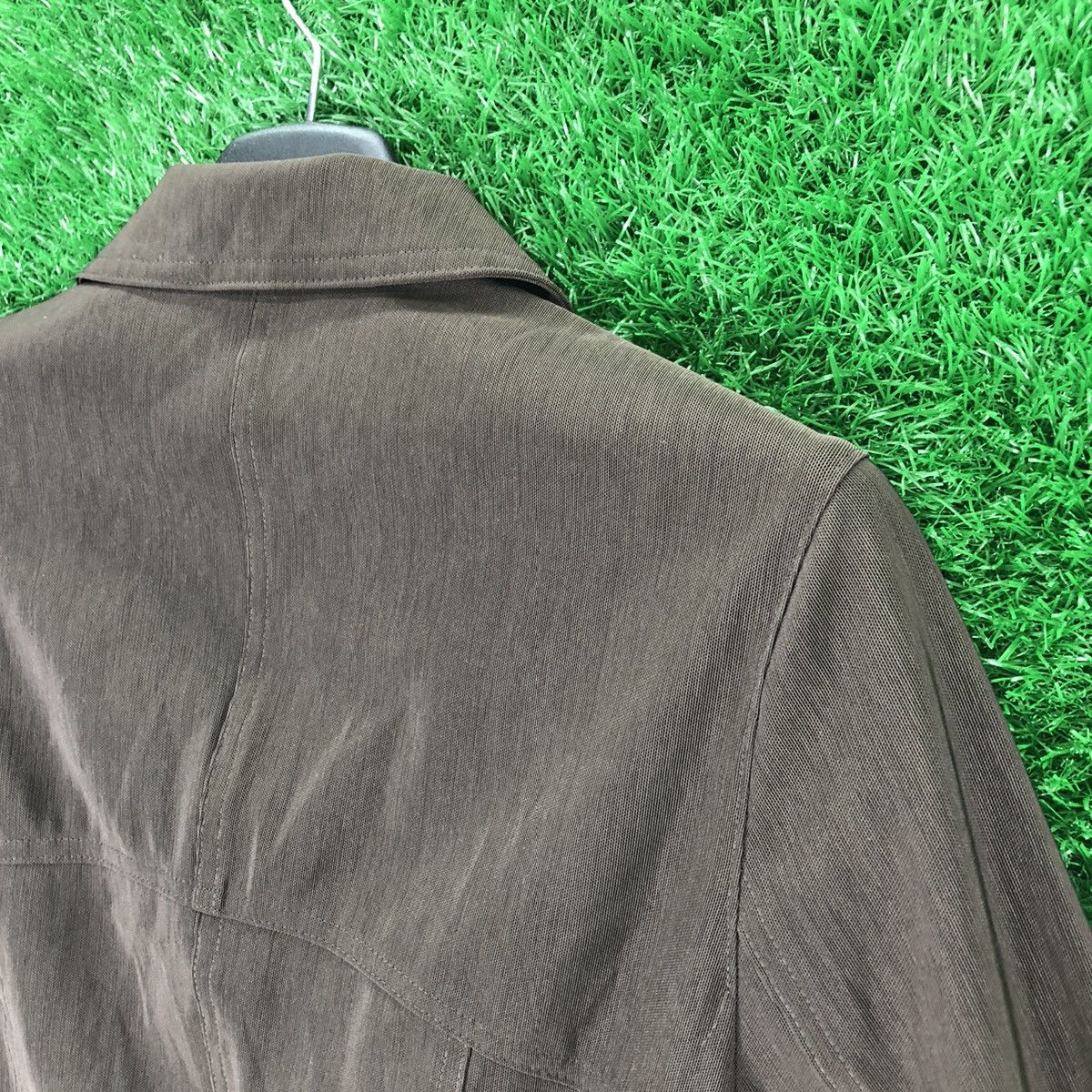Japanese Brand Vintage 80's Monegal Women Jacket Transparent Fabric Size XS / US 0-2 / IT 36-38 - 5 Thumbnail