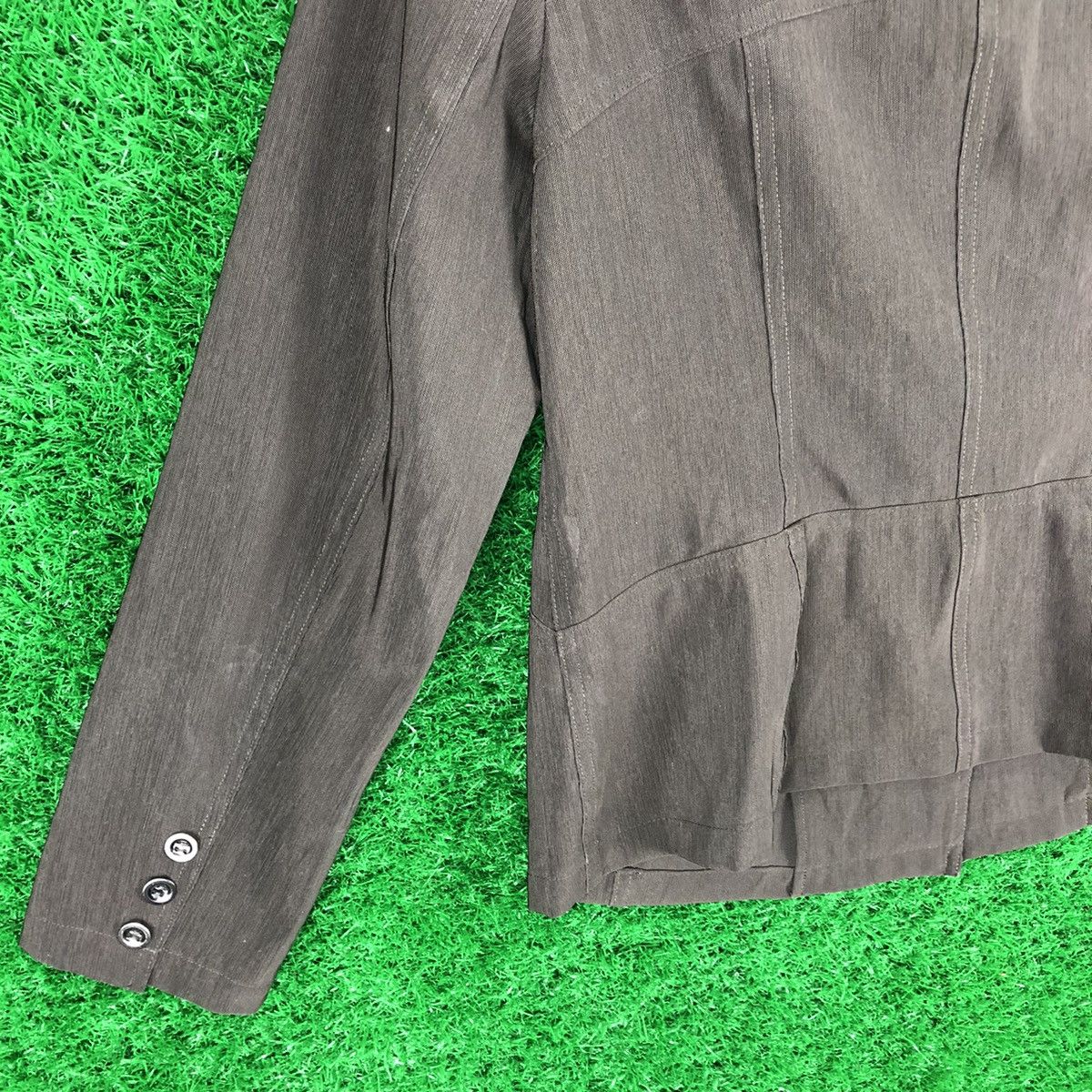 Japanese Brand Vintage 80's Monegal Women Jacket Transparent Fabric Size XS / US 0-2 / IT 36-38 - 6 Thumbnail