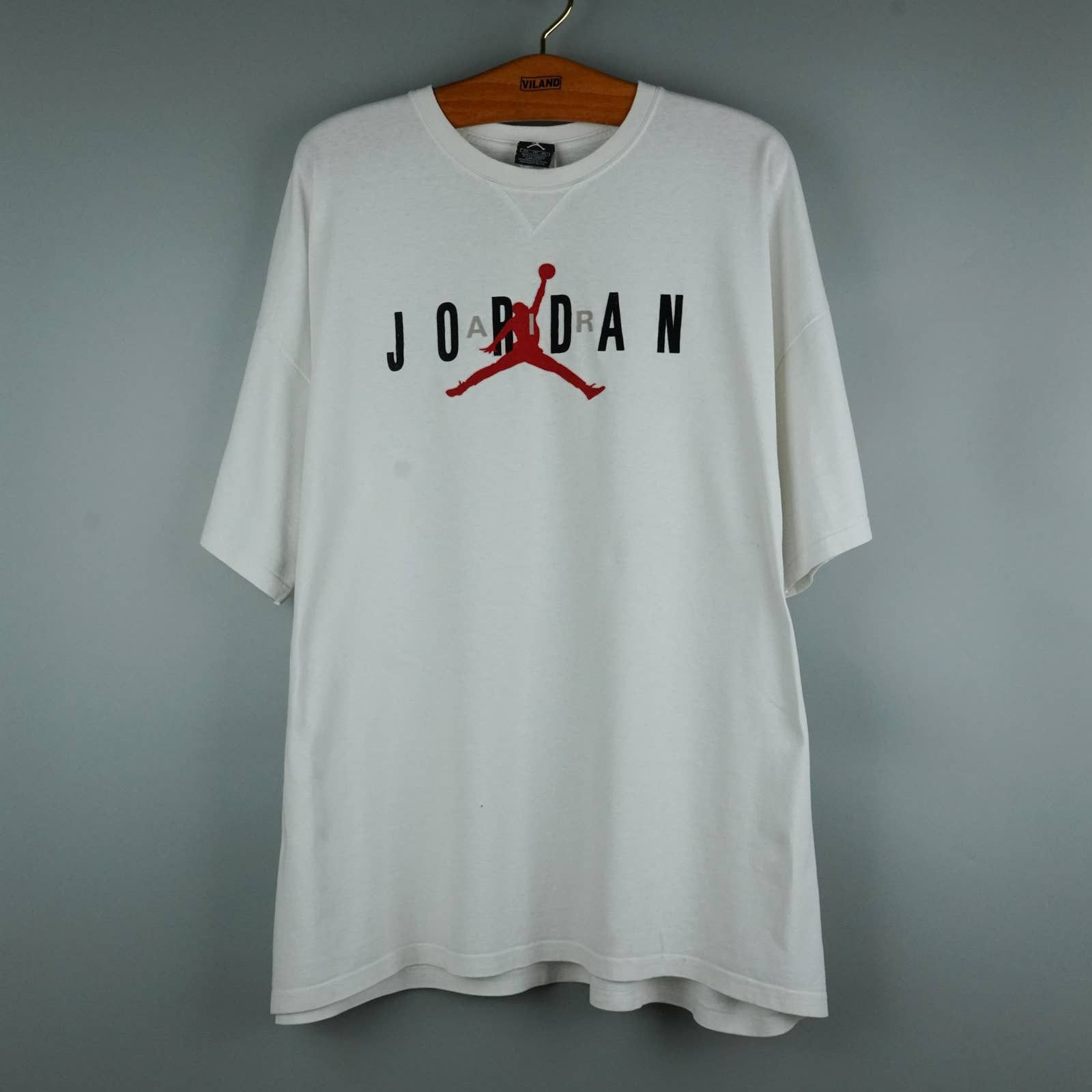 image of Jordan Vintage 3Xl 1990S Michael Jordan By Nike T-Shirt in White, Men's (Size 2XL)