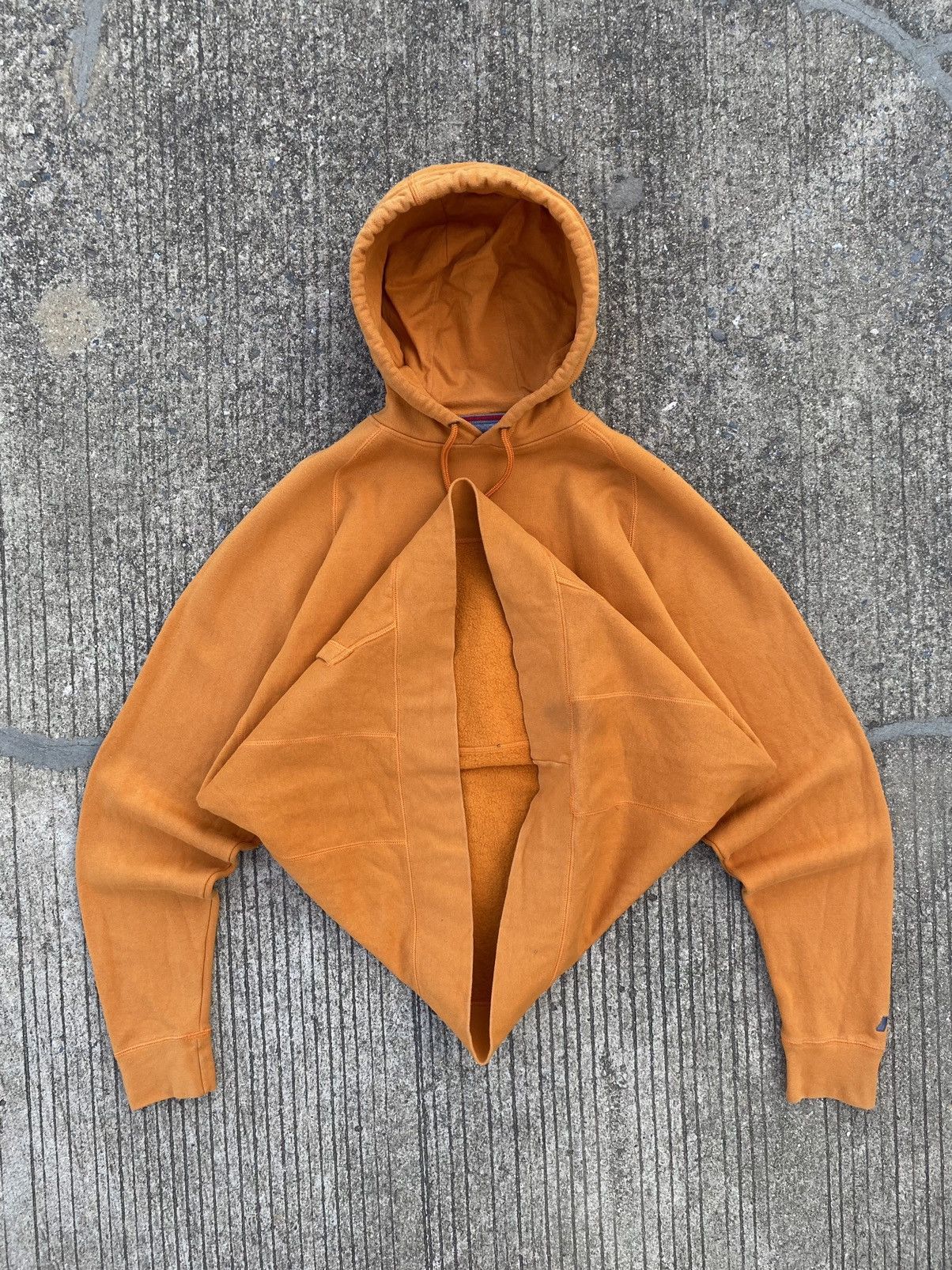 Russell Athletic Vintage Russell Athletic Hoodie Orange Size US XL / EU 56 / 4 - 4 Thumbnail