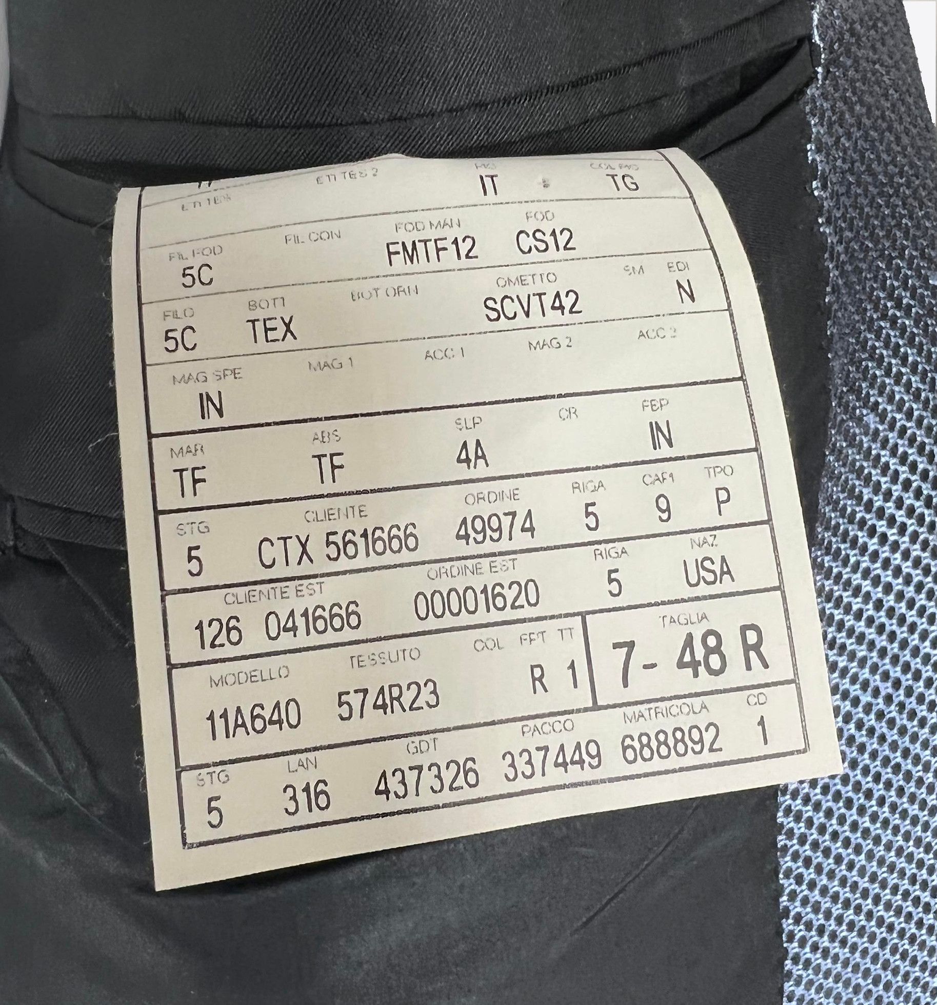 Tom Ford Tom Ford - Silk Honeycomb Textured Tuxedo/Dinner Jacket Size 48R - 8 Thumbnail