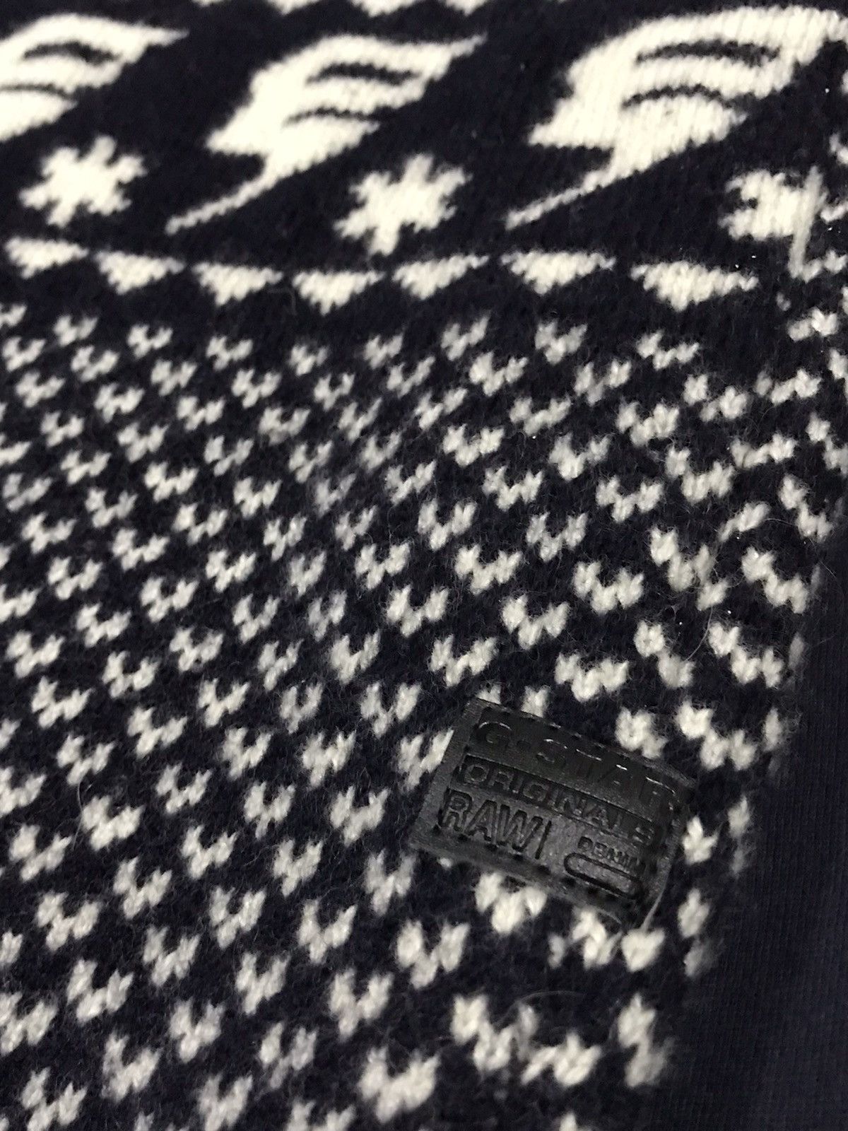 G-Star G-STAR RAW Dalmar Shawl Knit Soft Lambswool Yarns Size US S / EU 44-46 / 1 - 8 Thumbnail