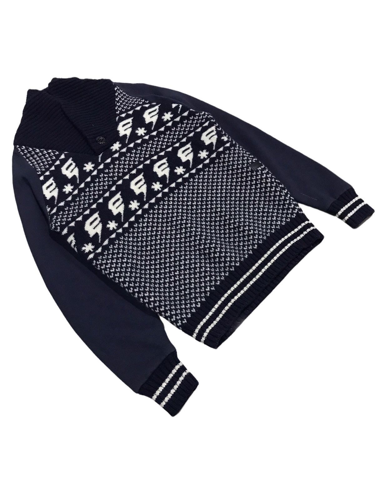 G-Star G-STAR RAW Dalmar Shawl Knit Soft Lambswool Yarns Size US S / EU 44-46 / 1 - 2 Thumbnail