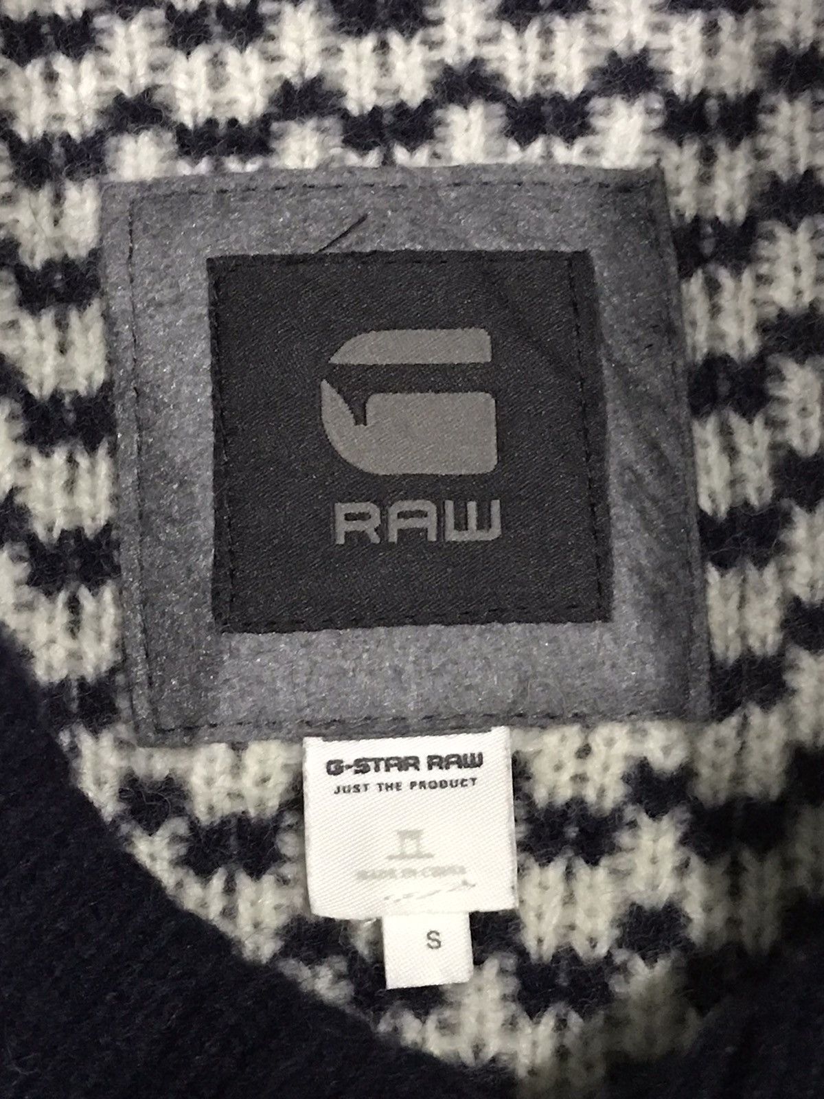 G-Star G-STAR RAW Dalmar Shawl Knit Soft Lambswool Yarns Size US S / EU 44-46 / 1 - 7 Thumbnail