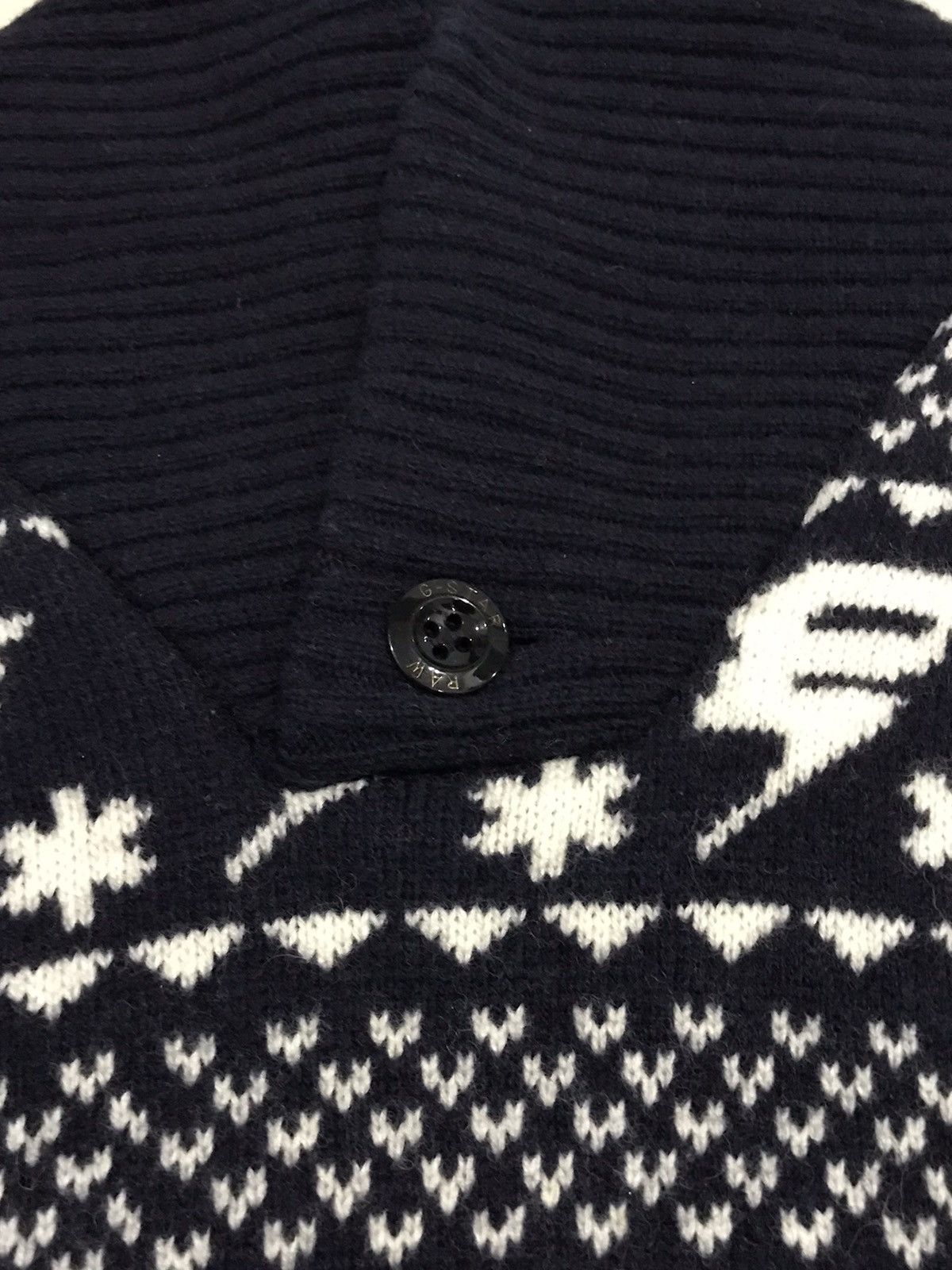 G-Star G-STAR RAW Dalmar Shawl Knit Soft Lambswool Yarns Size US S / EU 44-46 / 1 - 9 Thumbnail