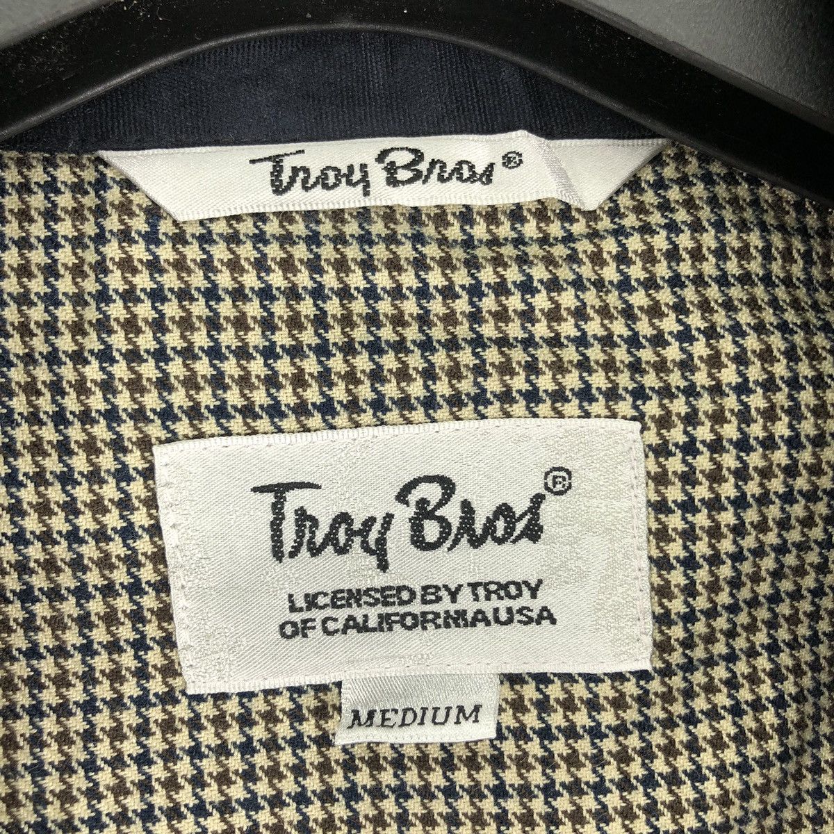 Japanese Brand Vintage 80's Jacket Zip up by Troy Bros Size US L / EU 52-54 / 3 - 14 Thumbnail