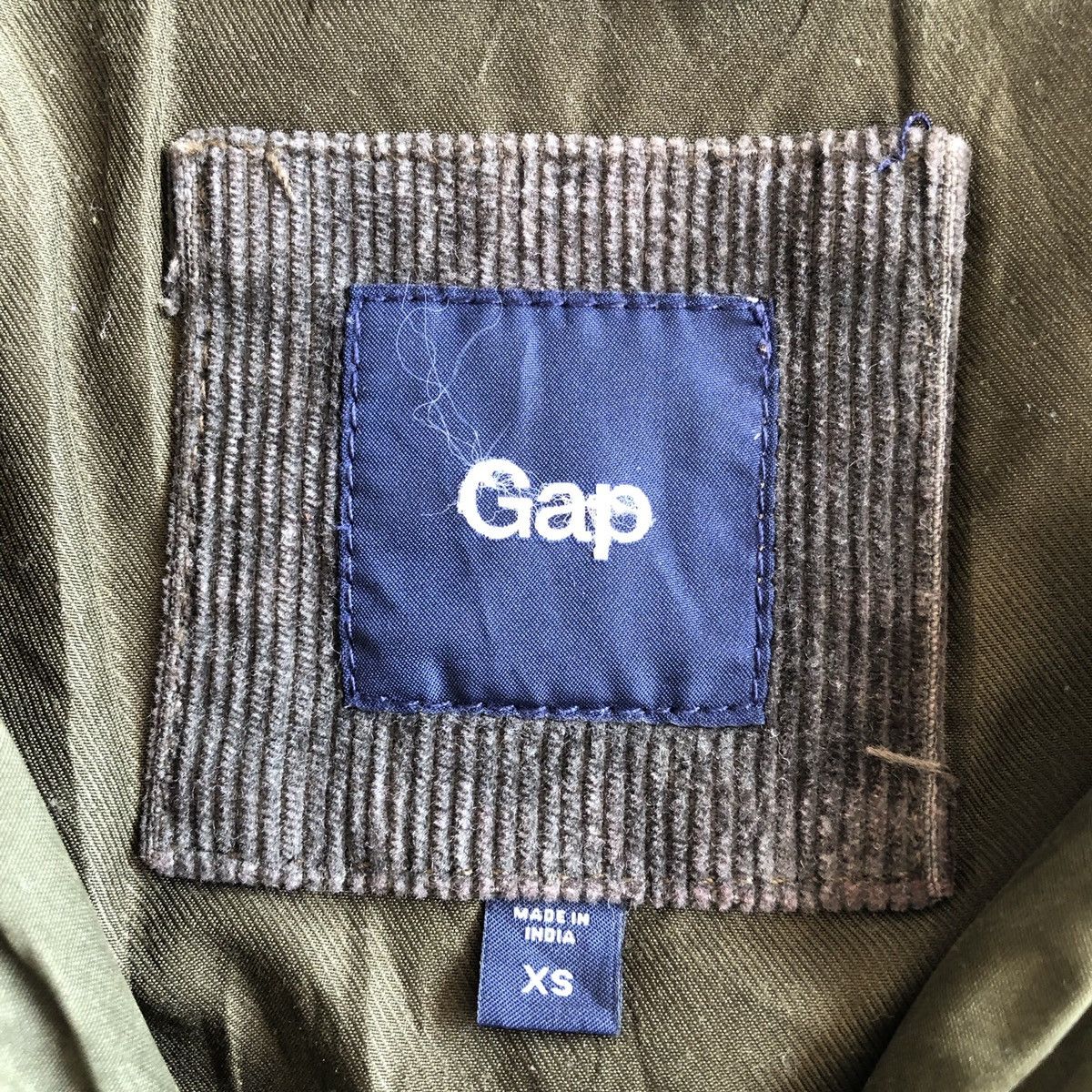 Gap Vintage GAP Military Style Zipper Jacket Size US S / EU 44-46 / 1 - 16 Thumbnail