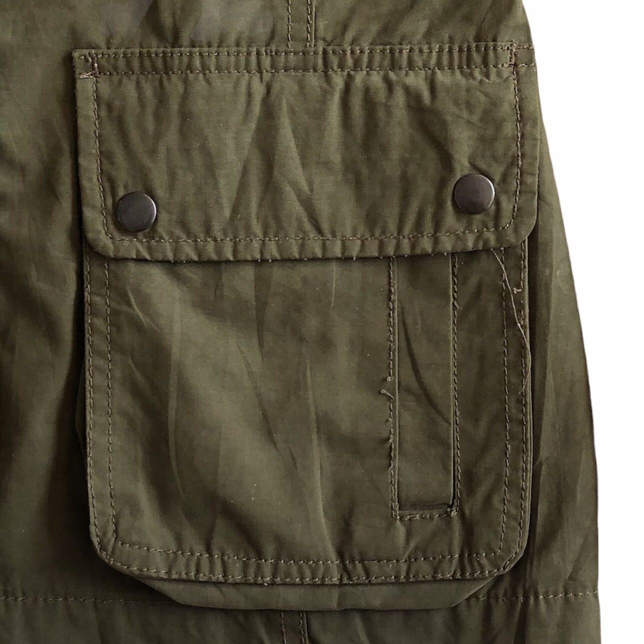 Gap Vintage GAP Military Style Zipper Jacket Size US S / EU 44-46 / 1 - 13 Thumbnail