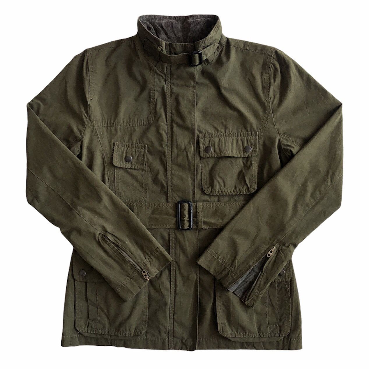 Gap Vintage GAP Military Style Zipper Jacket Size US S / EU 44-46 / 1 - 1 Thumbnail
