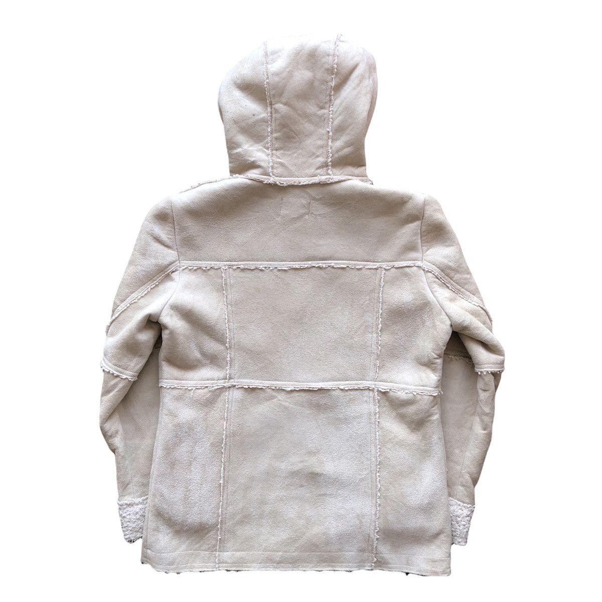 Moleskine Vintage 90's Moleskin Sherpa Jacket Hoodie by Sky Bomber Size US S / EU 44-46 / 1 - 5 Thumbnail