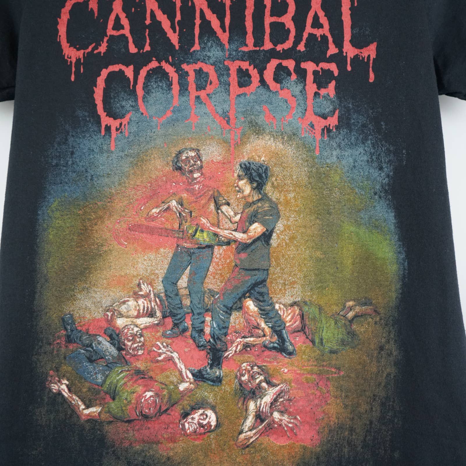 Band Tees × Vintage vintage Cannibal Corpse t shirt early 2000s Size US XS / EU 42 / 0 - 3 Thumbnail