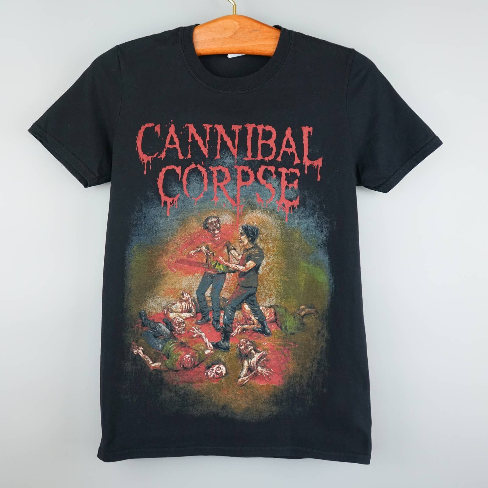 Band Tees × Vintage vintage Cannibal Corpse t shirt early 2000s Size US XS / EU 42 / 0 - 1 Thumbnail