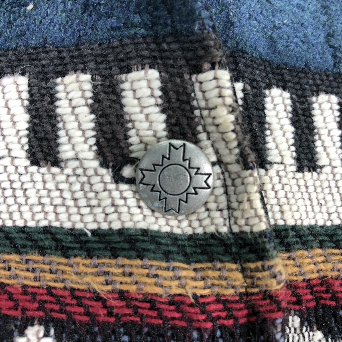 Native Vintage 70's Chimayo Vest Navajo Native by Ropen Size US XXS / EU 40 - 7 Thumbnail