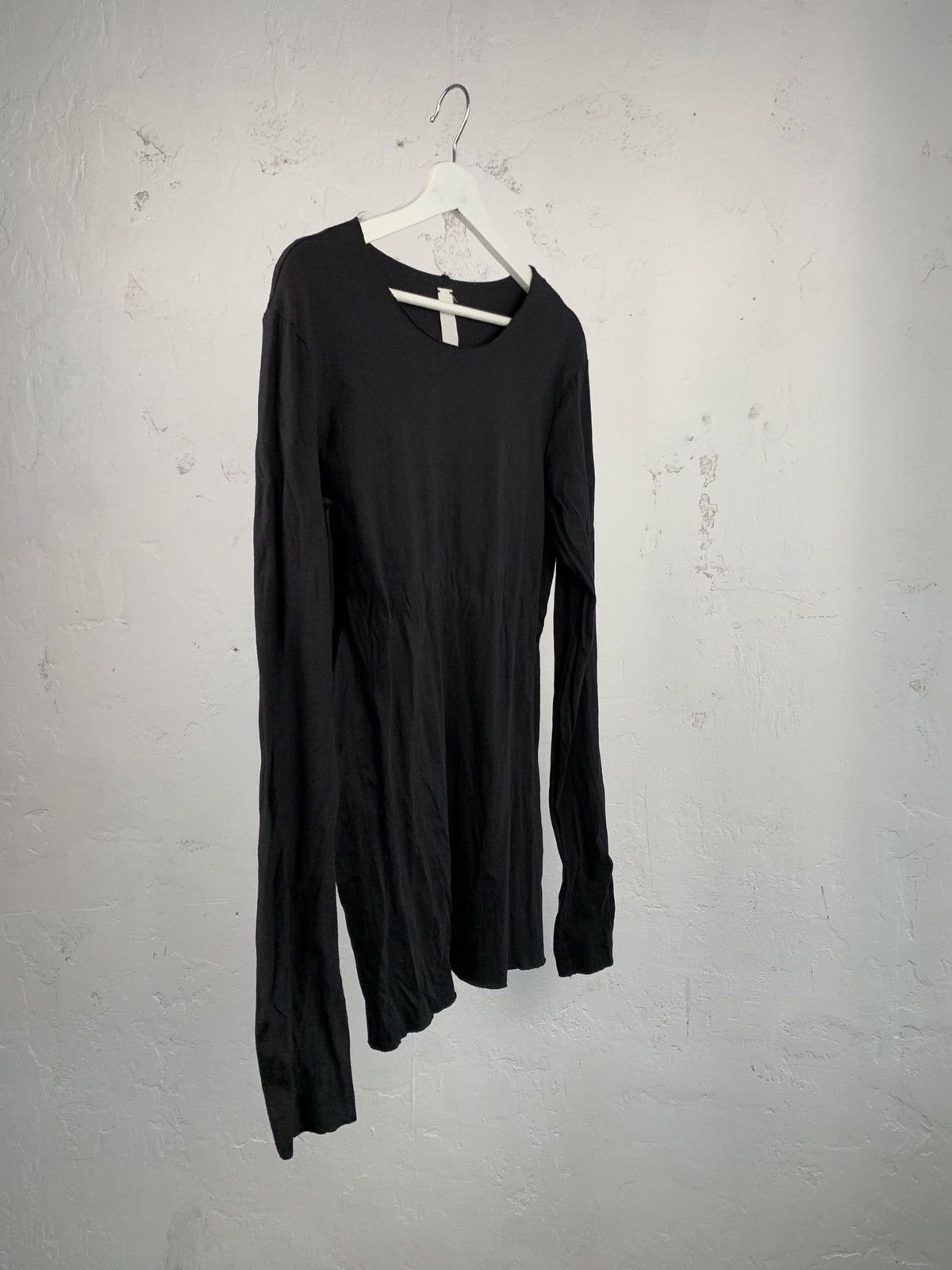 image of 1 Of 1 x Avant Garde Alexei Kotenkov Back Seam Longsleeve in Black, Men's (Size Medium)