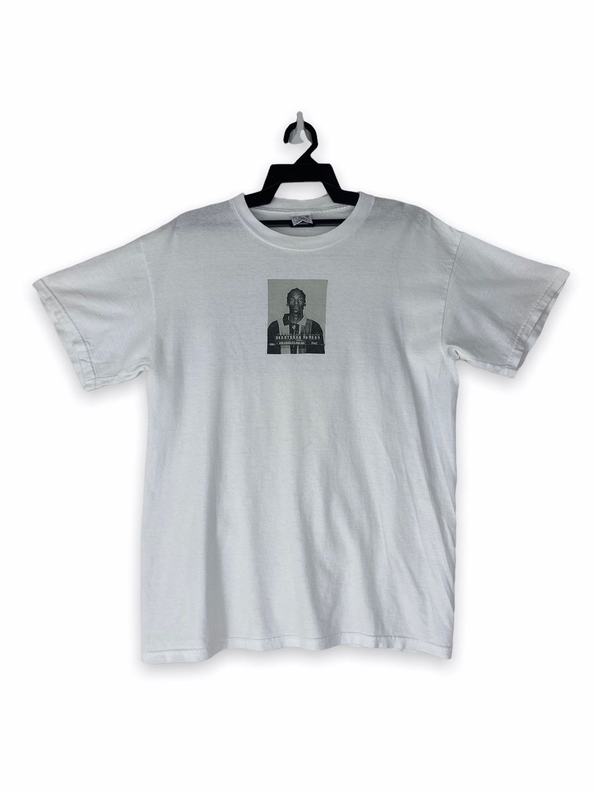 image of Rap Tees x Vintage Snoop Dogg in White, Men's (Size Medium)