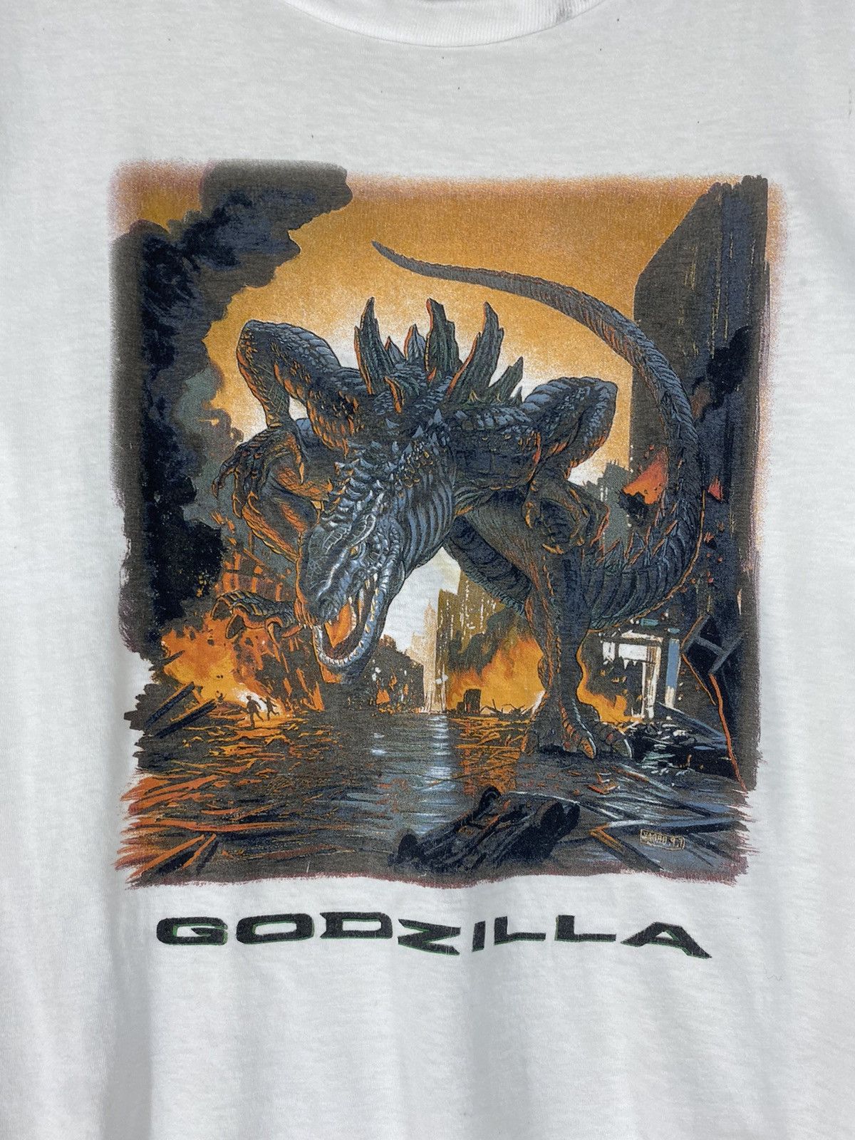 Vintage Vintage rare Godzilla Size US M / EU 48-50 / 2 - 3 Thumbnail